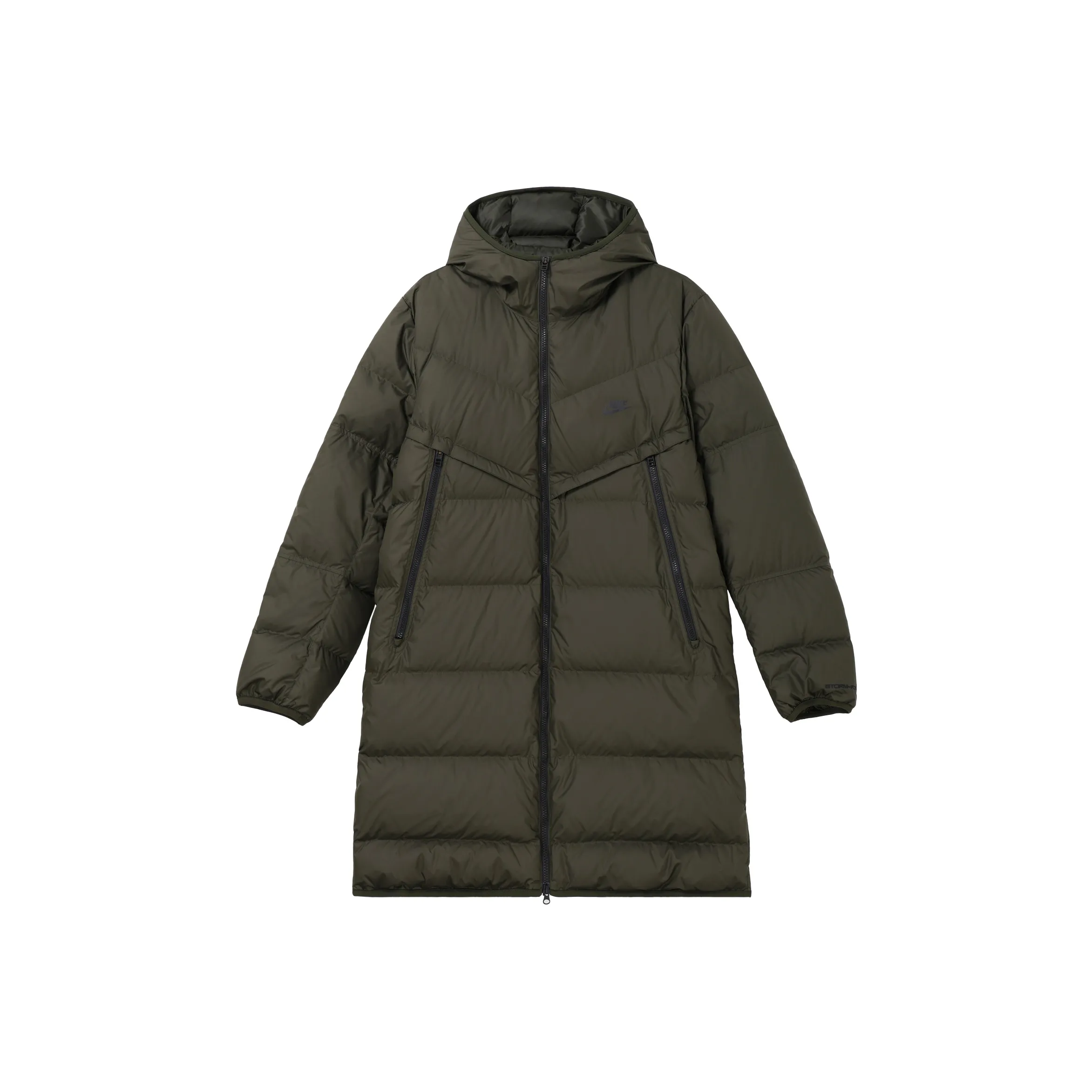 Nike Sportswear Мужской пуховик Sequoia зеленого цвета