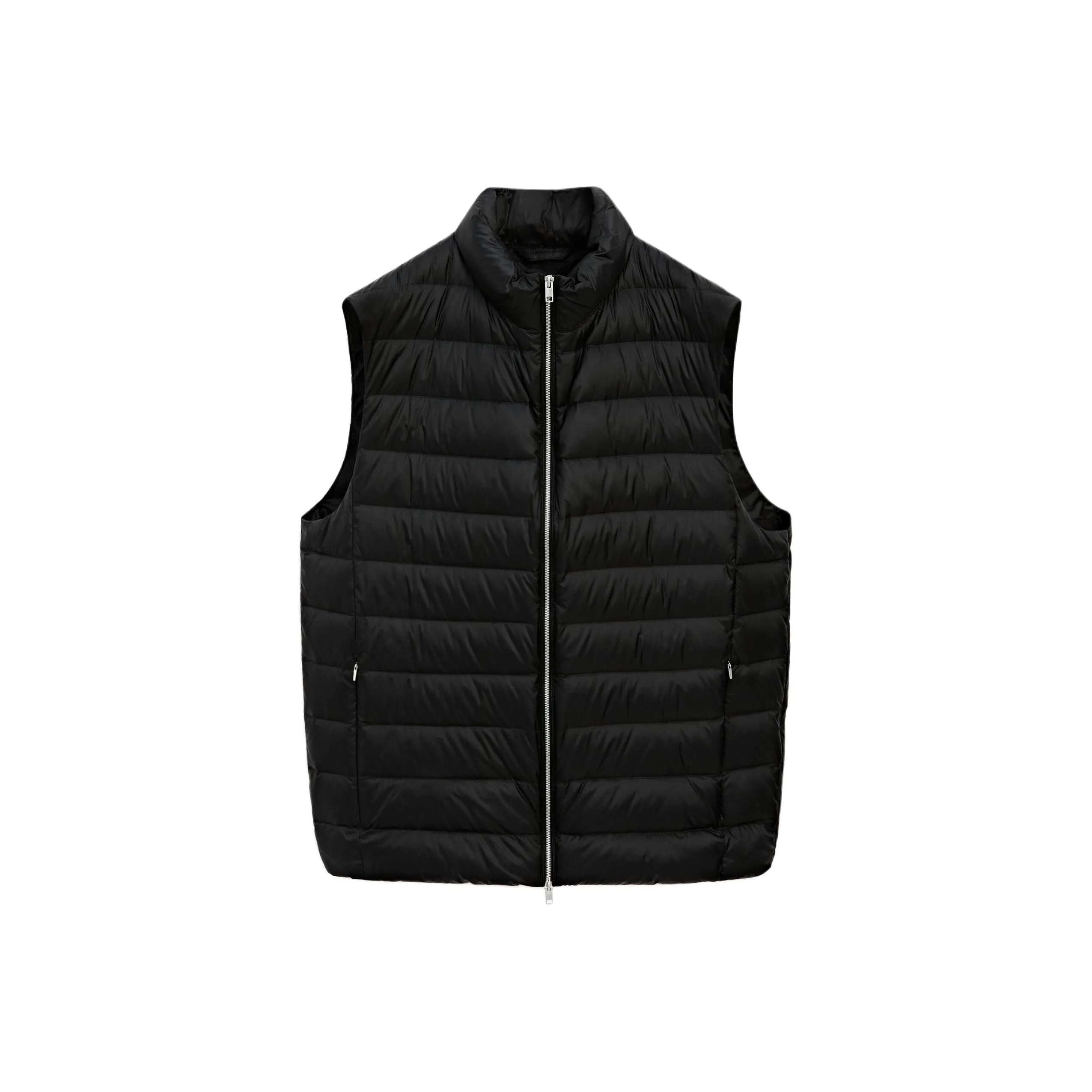 Massimo Dutti Vests Men's Black