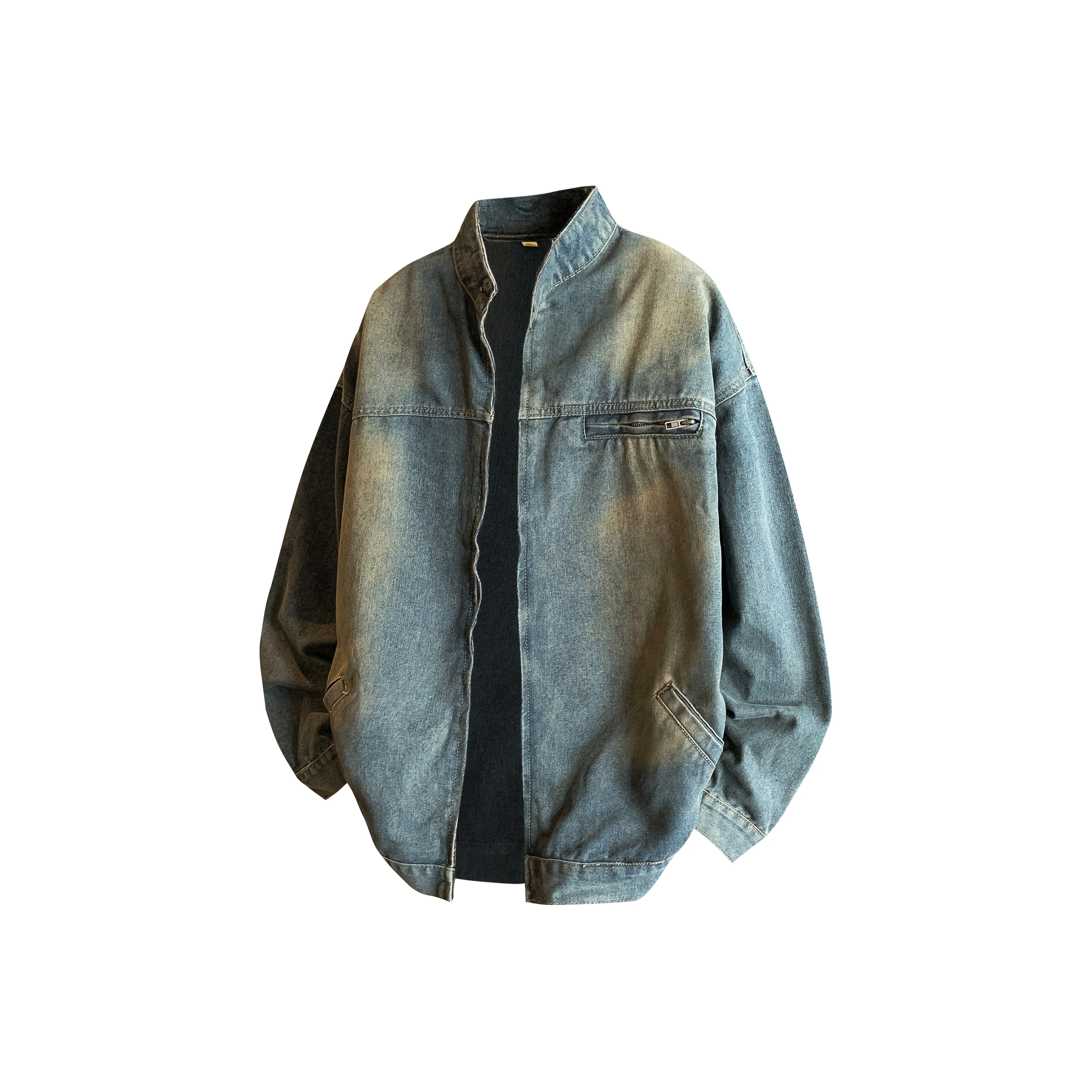 AWAO Синий Унисекс Джинсовые куртки