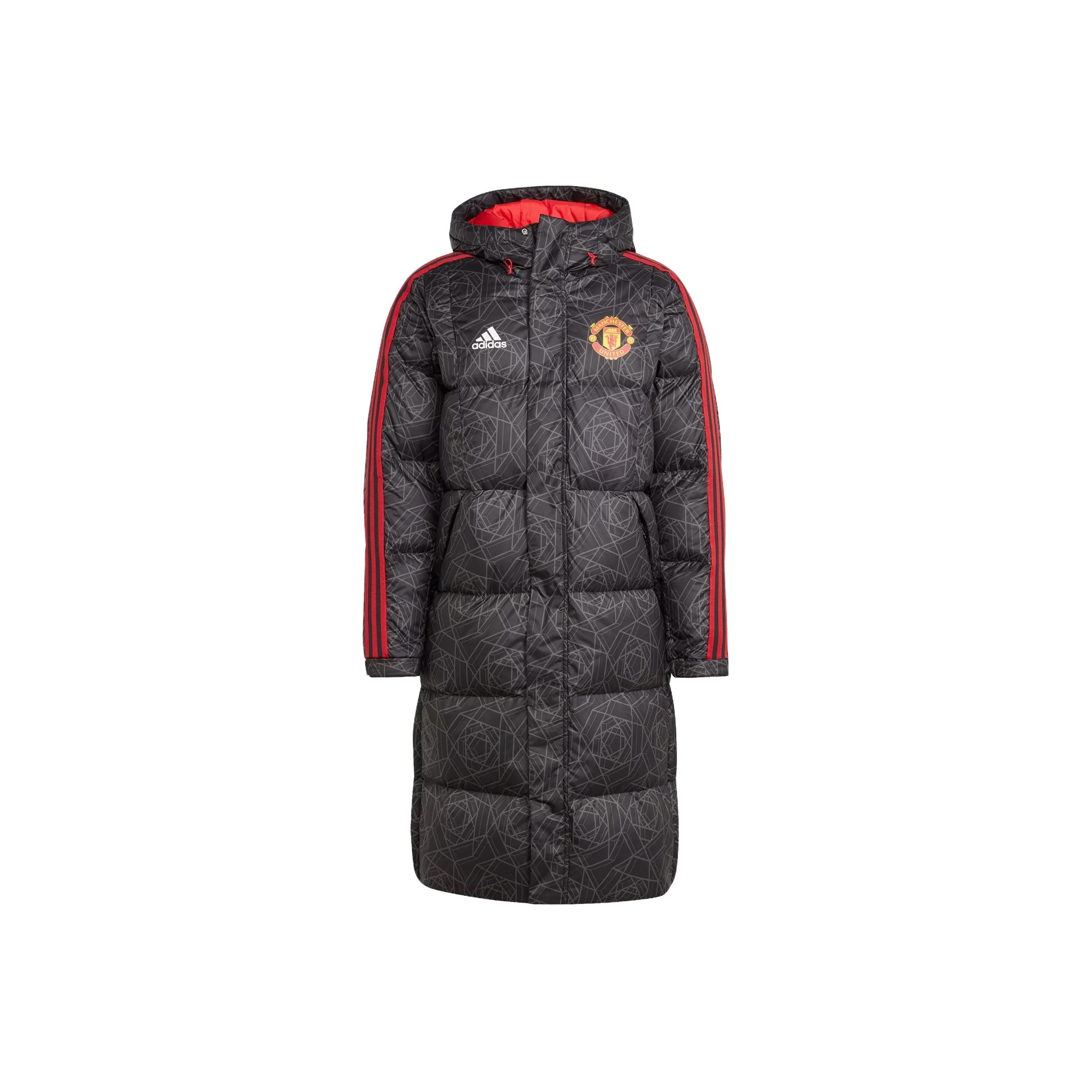 Adidas Manchester United Dna Down Coat Down Jacket Men's Black