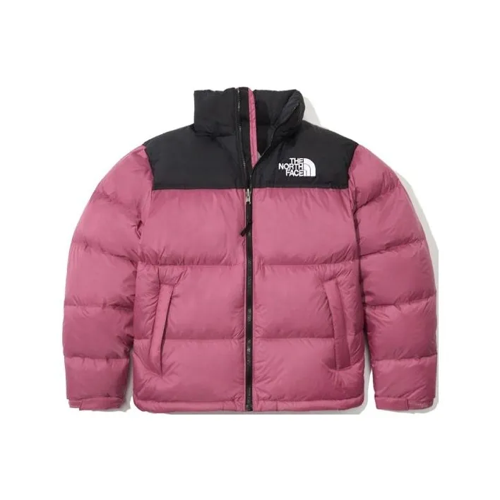 Versatile for various activities M 1996 Retro Nuptse Jacket Pink Men's Korea Version