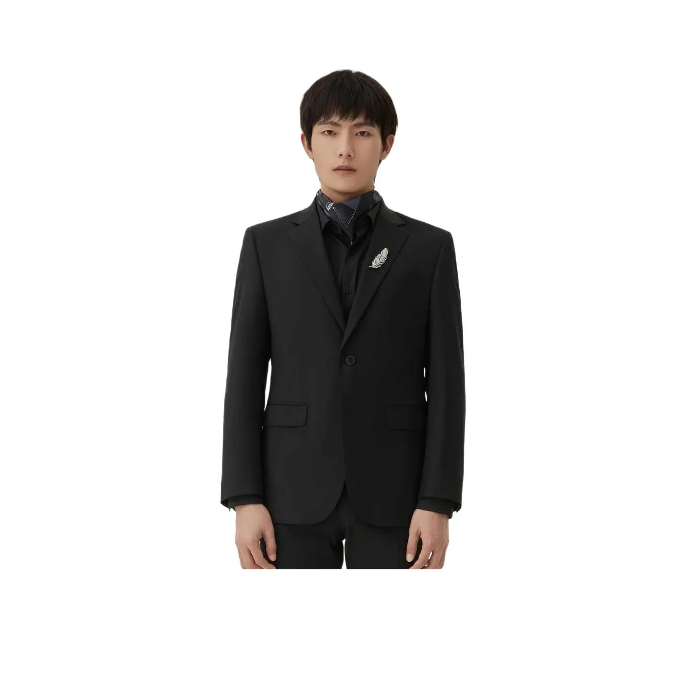 ZIOZIA Бизнес-костюм мужской черный