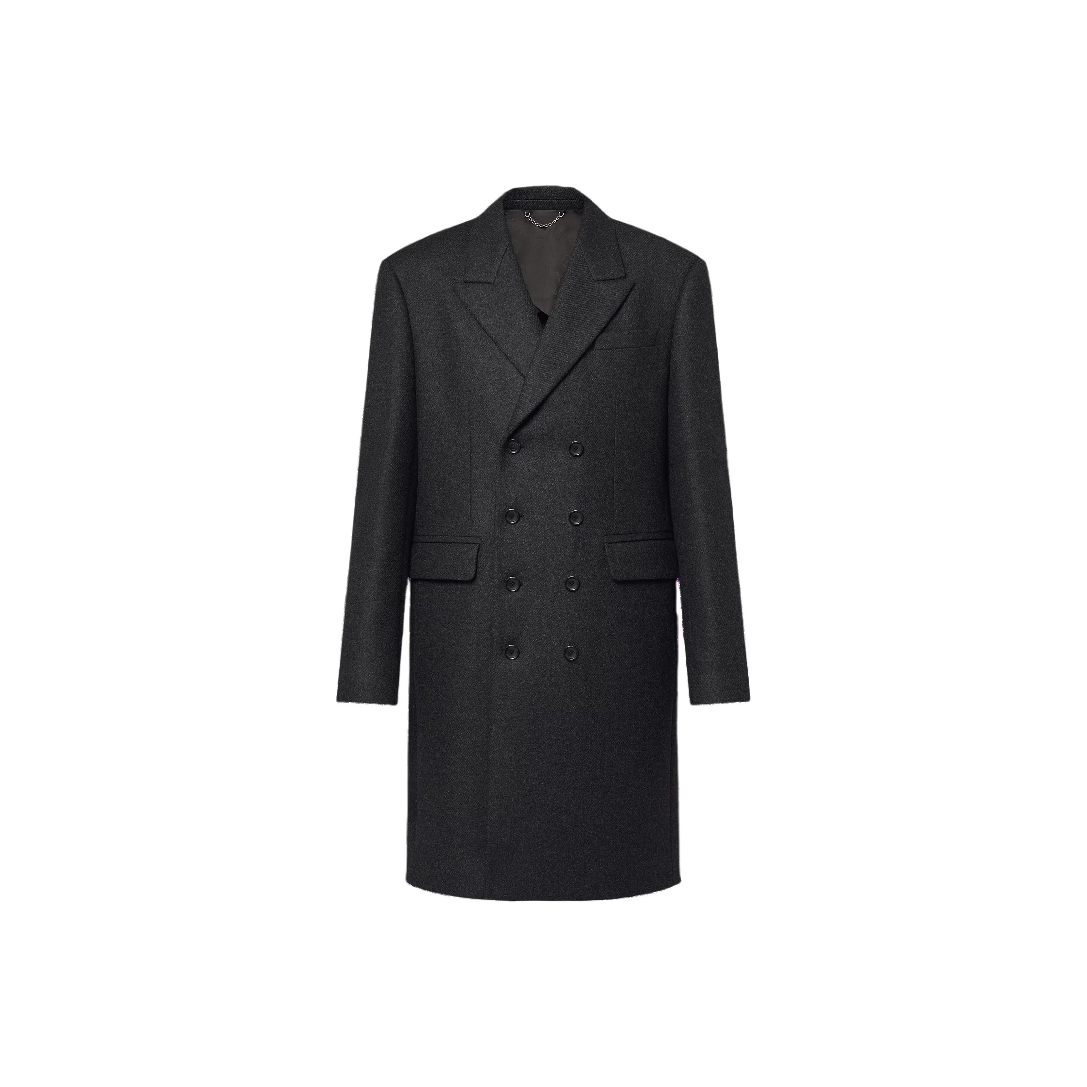 LOUIS VUITTON Coats Men's Black