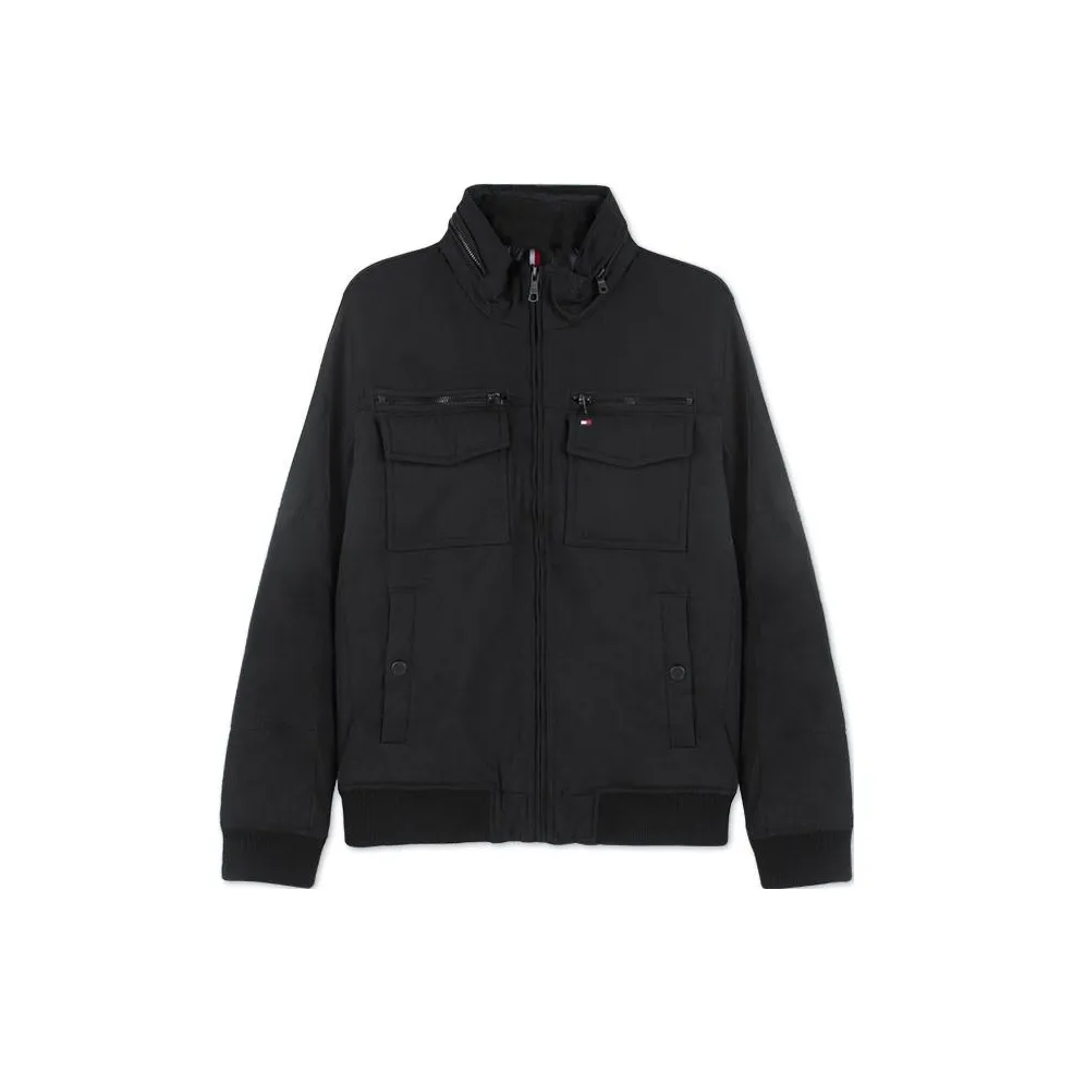 Tommy Hilfiger Puffer Jackets Men's Black