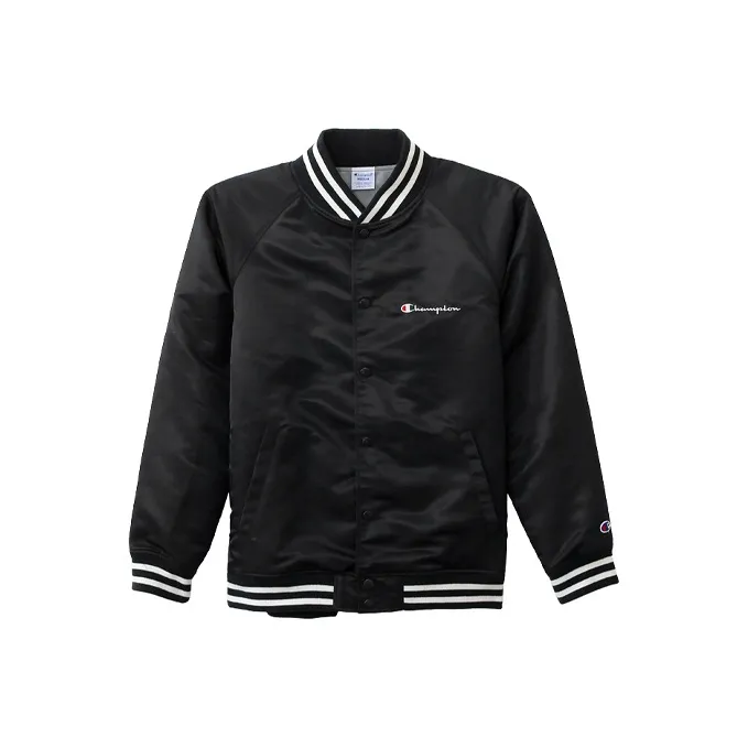 Champion Baseball Jacket Men's Black