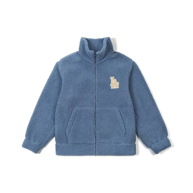 MLB Velvet Jackets Unisex Blue