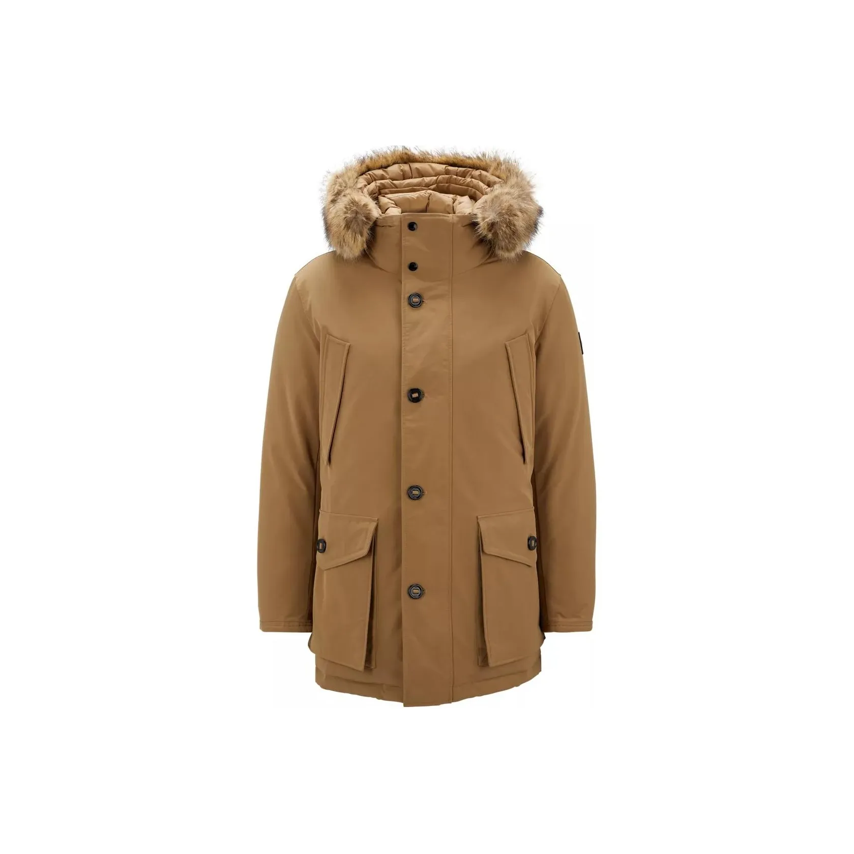 HUGO BOSS FW22 Down Jacket Men's Beige