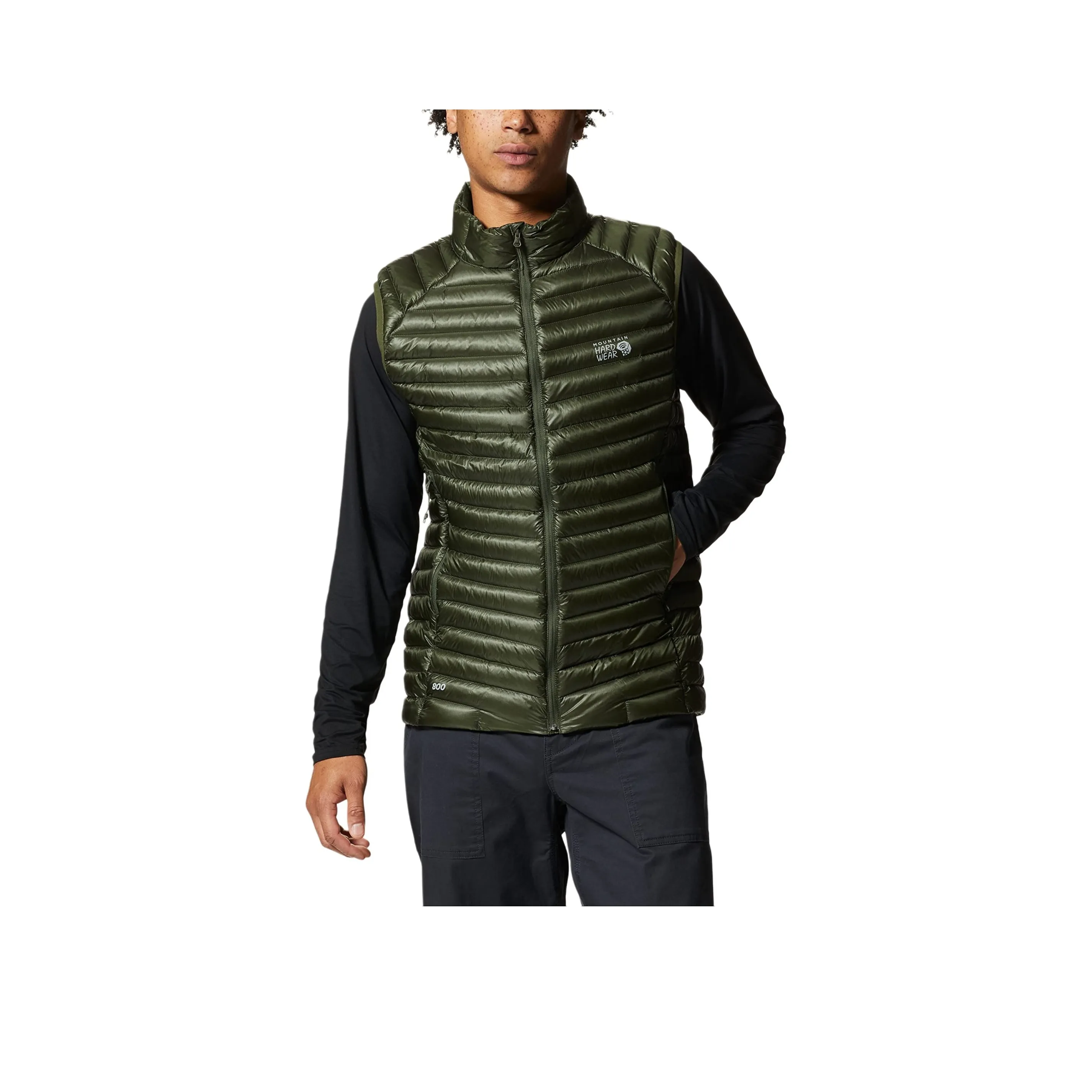 MOUNTAIN HARDWEAR Жилет Мужской Зеленый