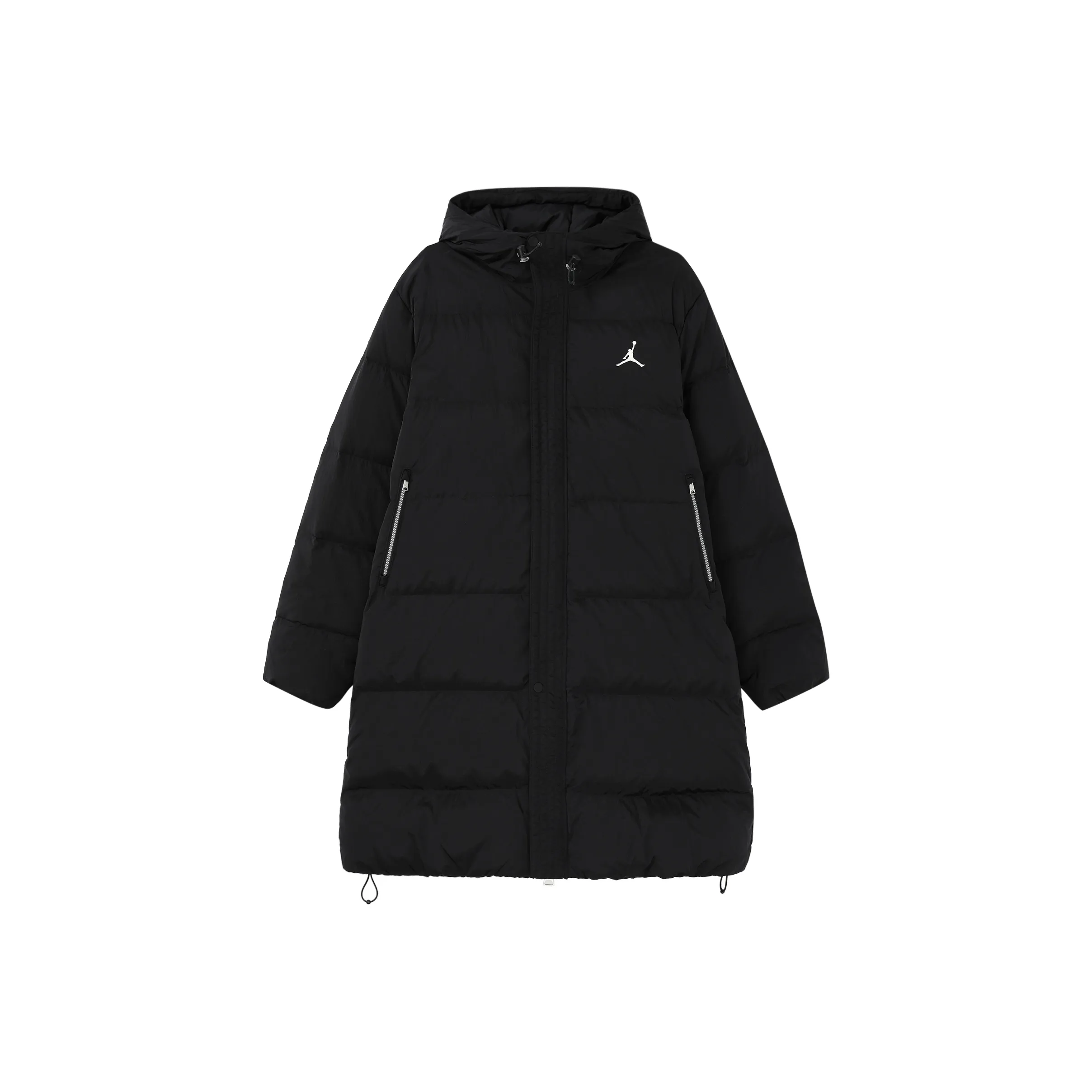 Джордан Черный Мужской Пуховик