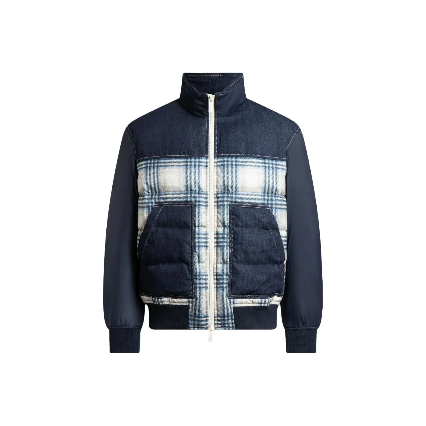 ARMANI EXCHANGEAE FW23 Down Jacket Men's Denim Blue