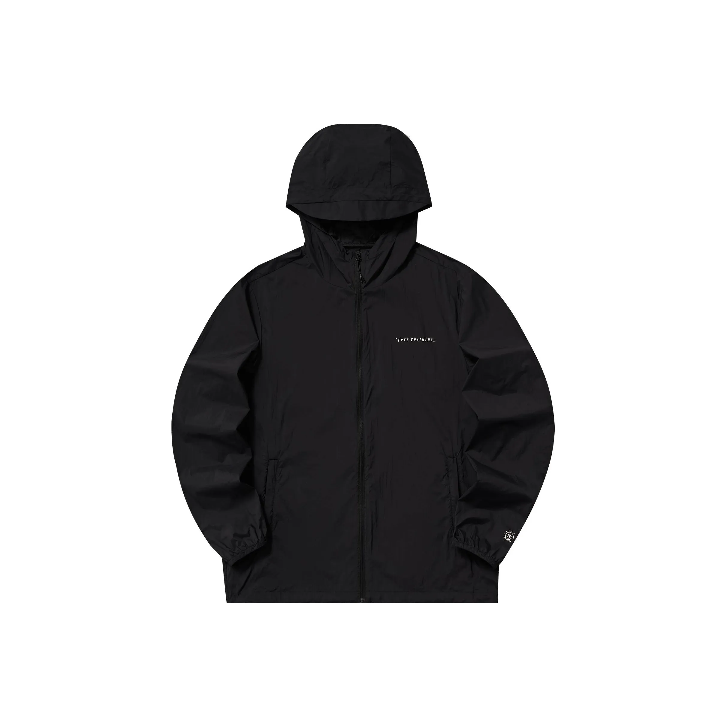 Erke Ice Sense Series UV Protection Sun Protection Clothing Men's Jet Black