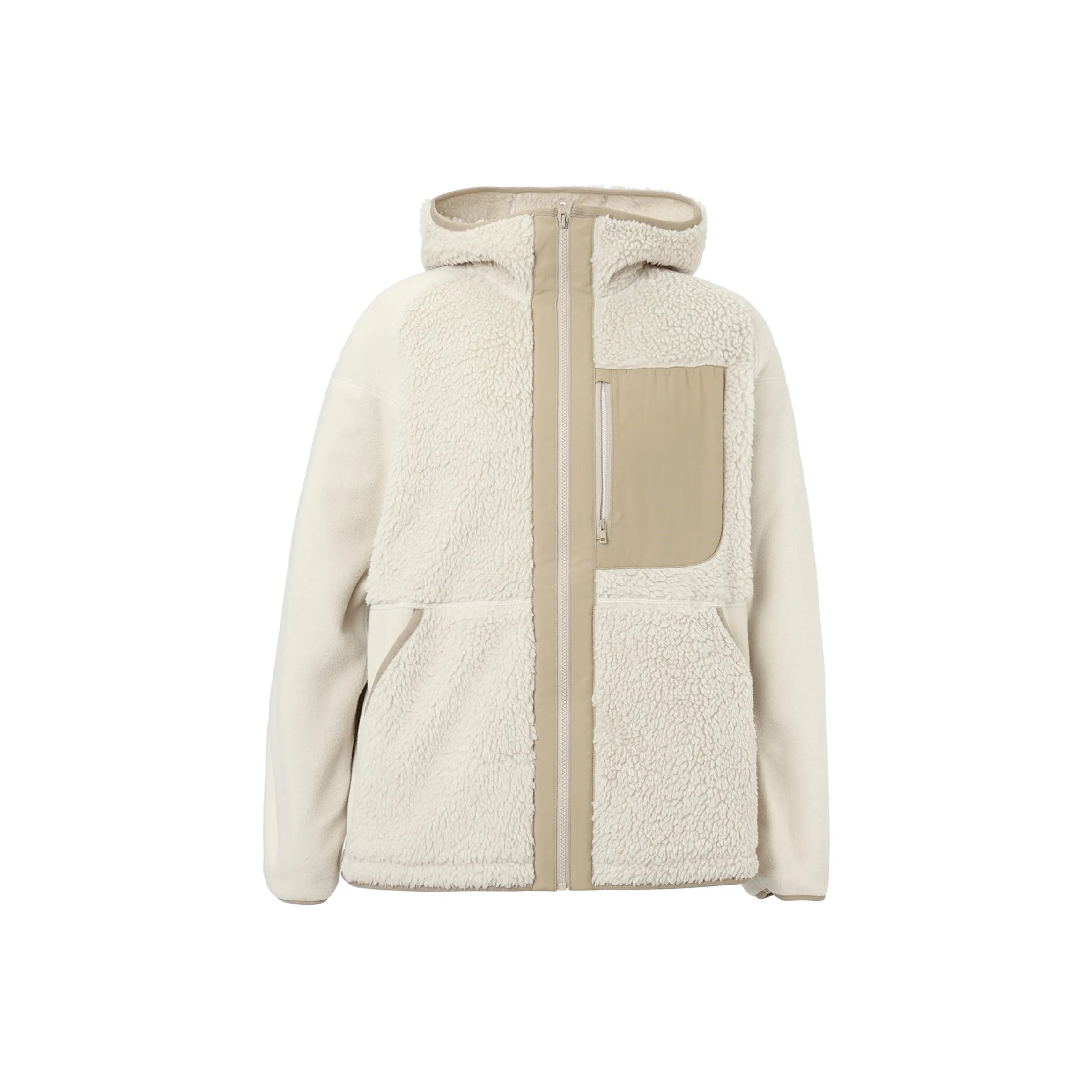 UNIQLO x White Mountaineering White Mountaineering Co titled Series Coat Unisex Ecru