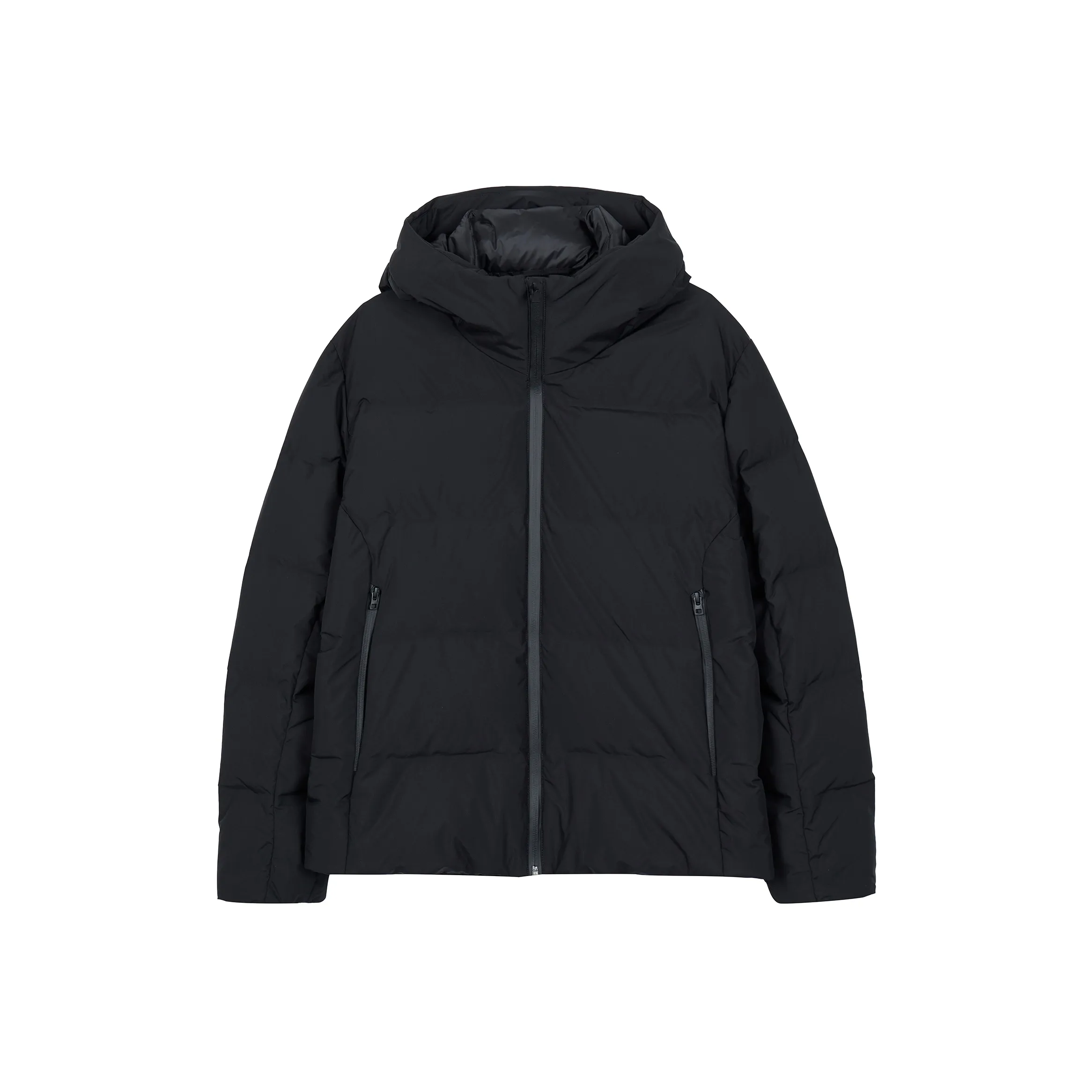 UNIQLO Down Jacket Men's Amber Black