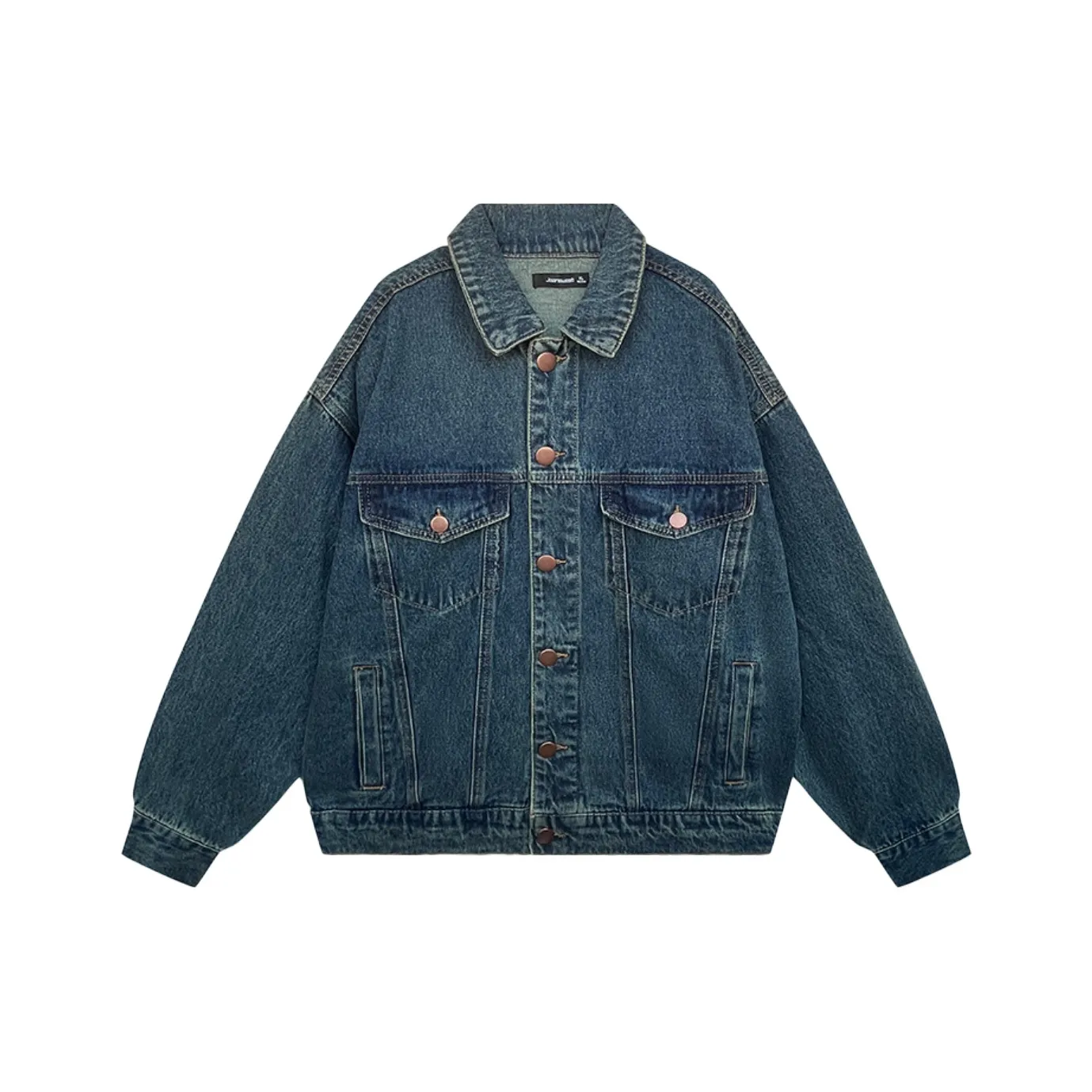 JEANSWEST Denim Jacket Men's Dark Blue