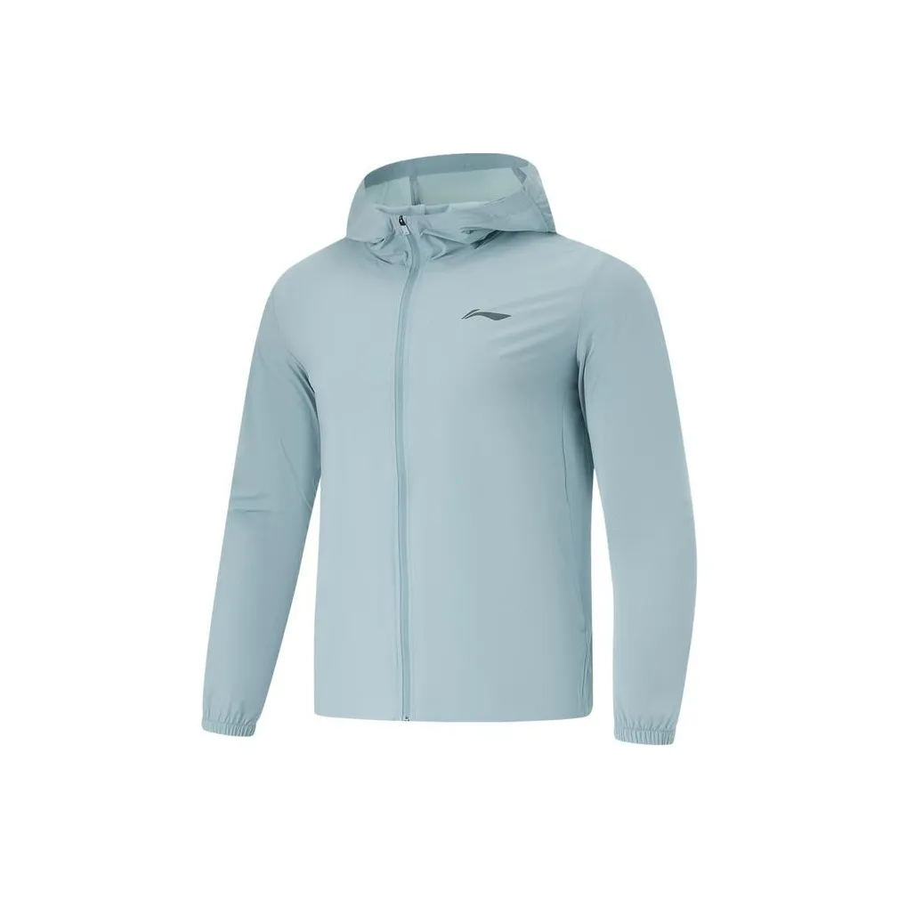 LiNing Sun Protection Clothing Men's Fish Eye Green