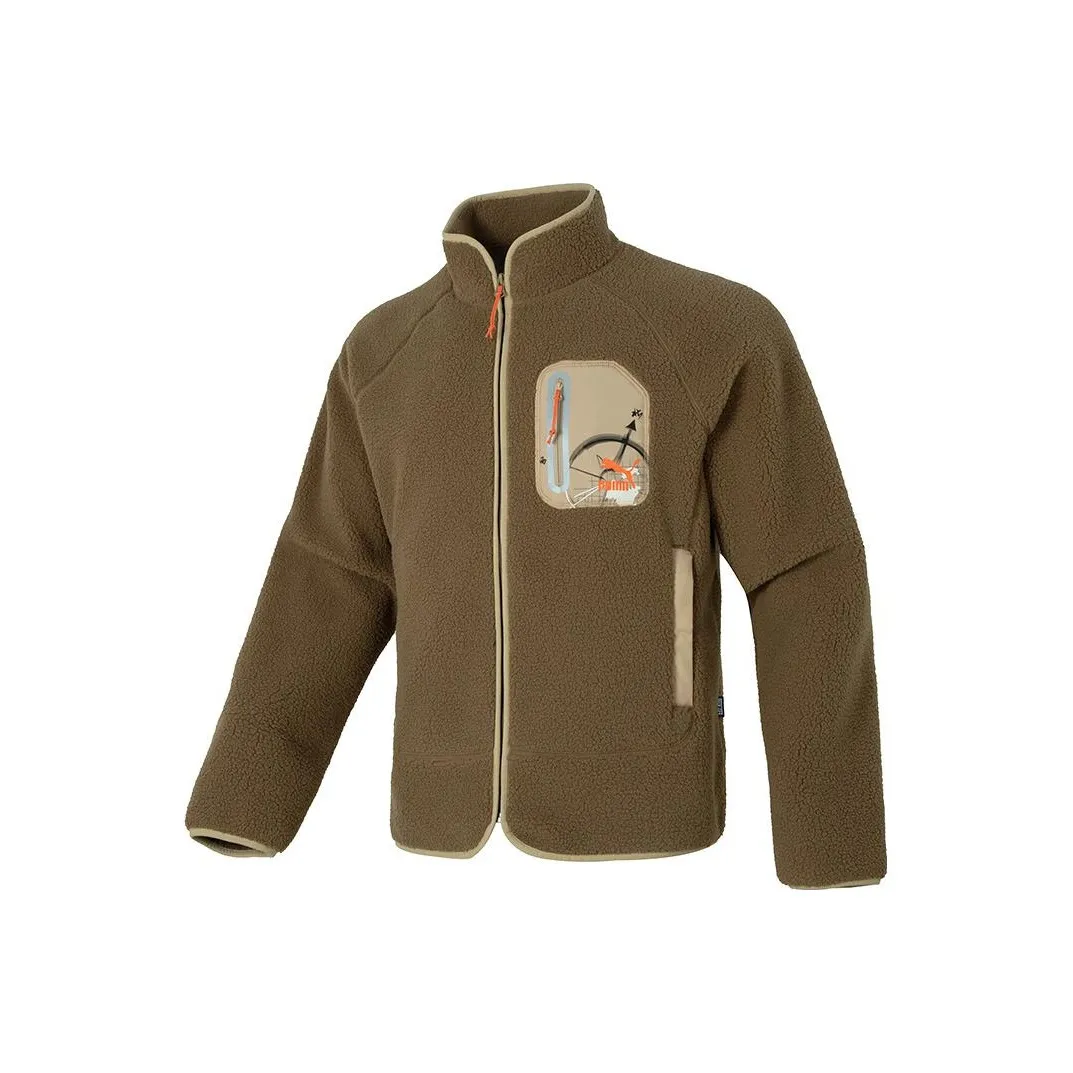 PUMA Коричневый Мужской Бархатные куртки