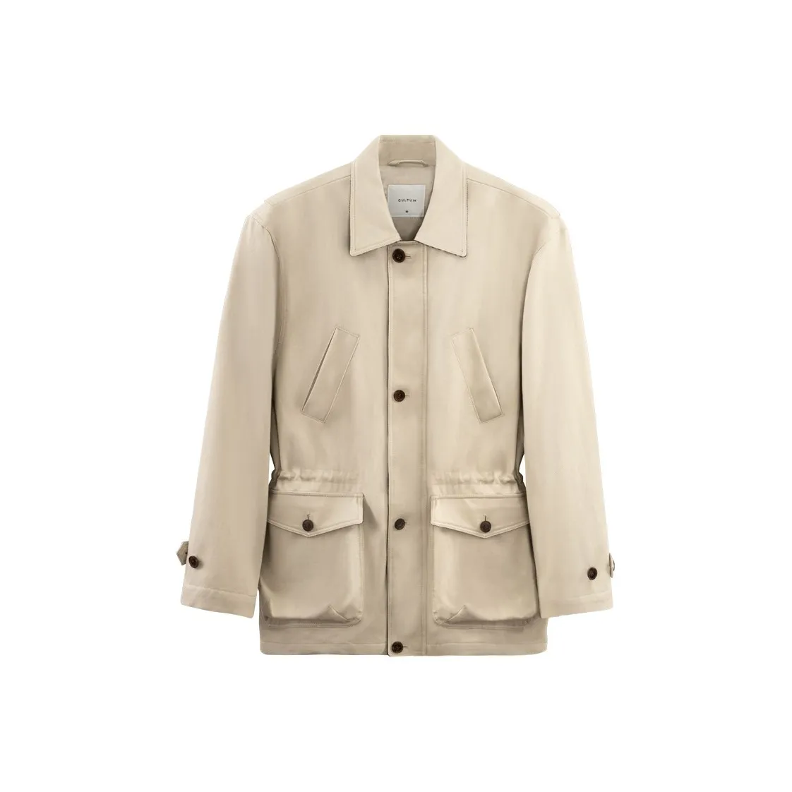 CULTUM Куртки Пальто Унисекс Бежевый