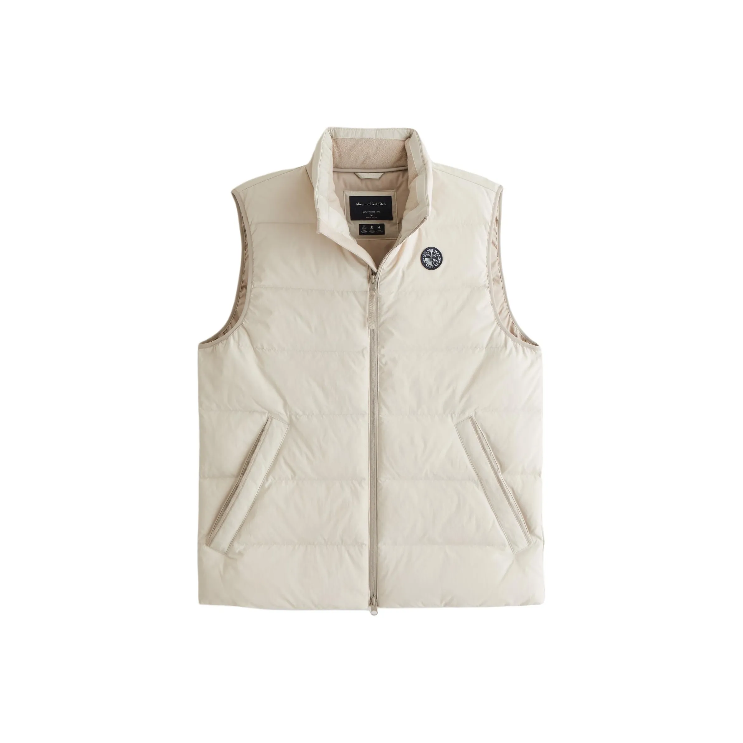 Abercrombie＆Fitch Vest Men's Warm Beige