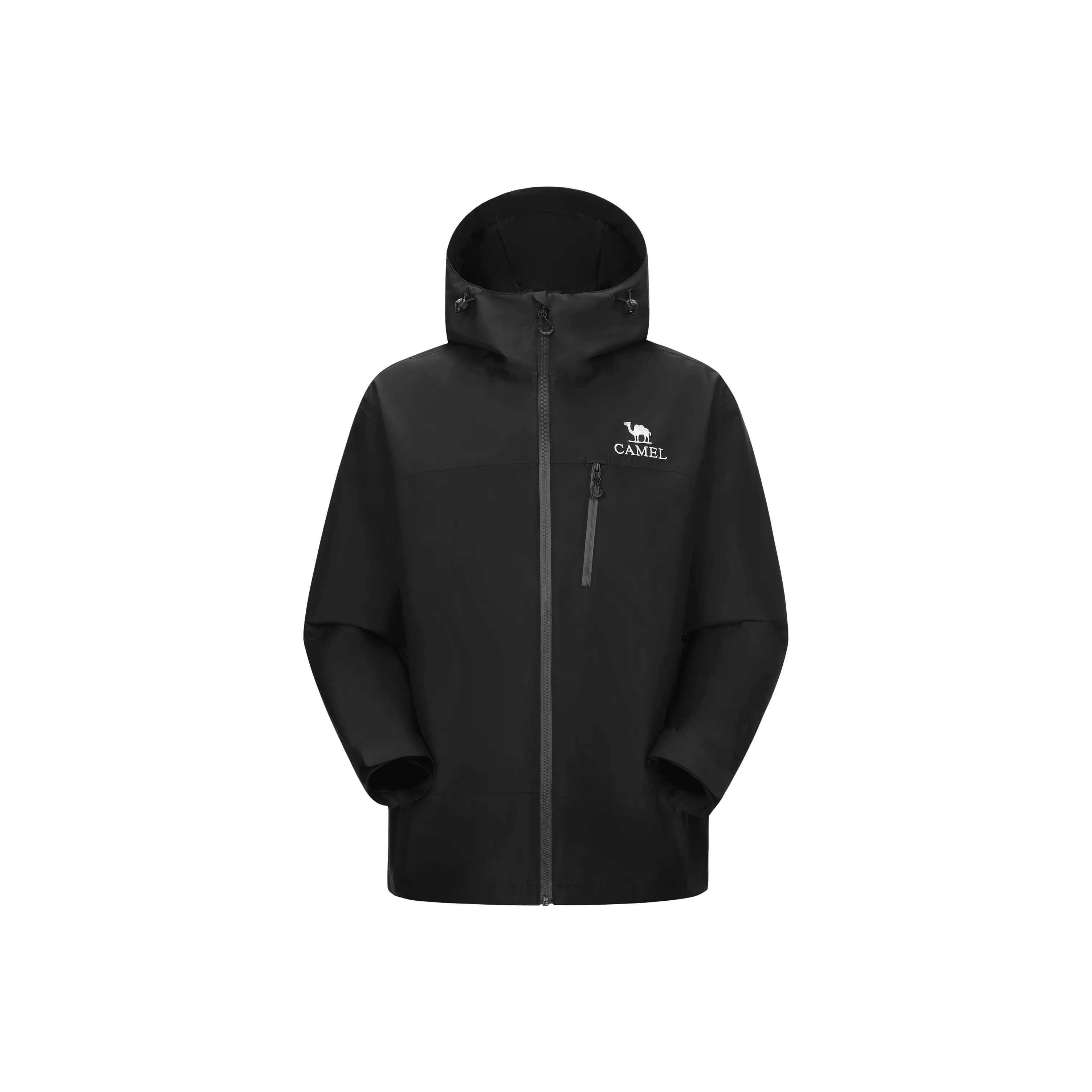 CAMEL Outdoor Casual Solid Color Multicolor Waterproof Windproof Coat Single Layer Windbreaker Jacket Men's