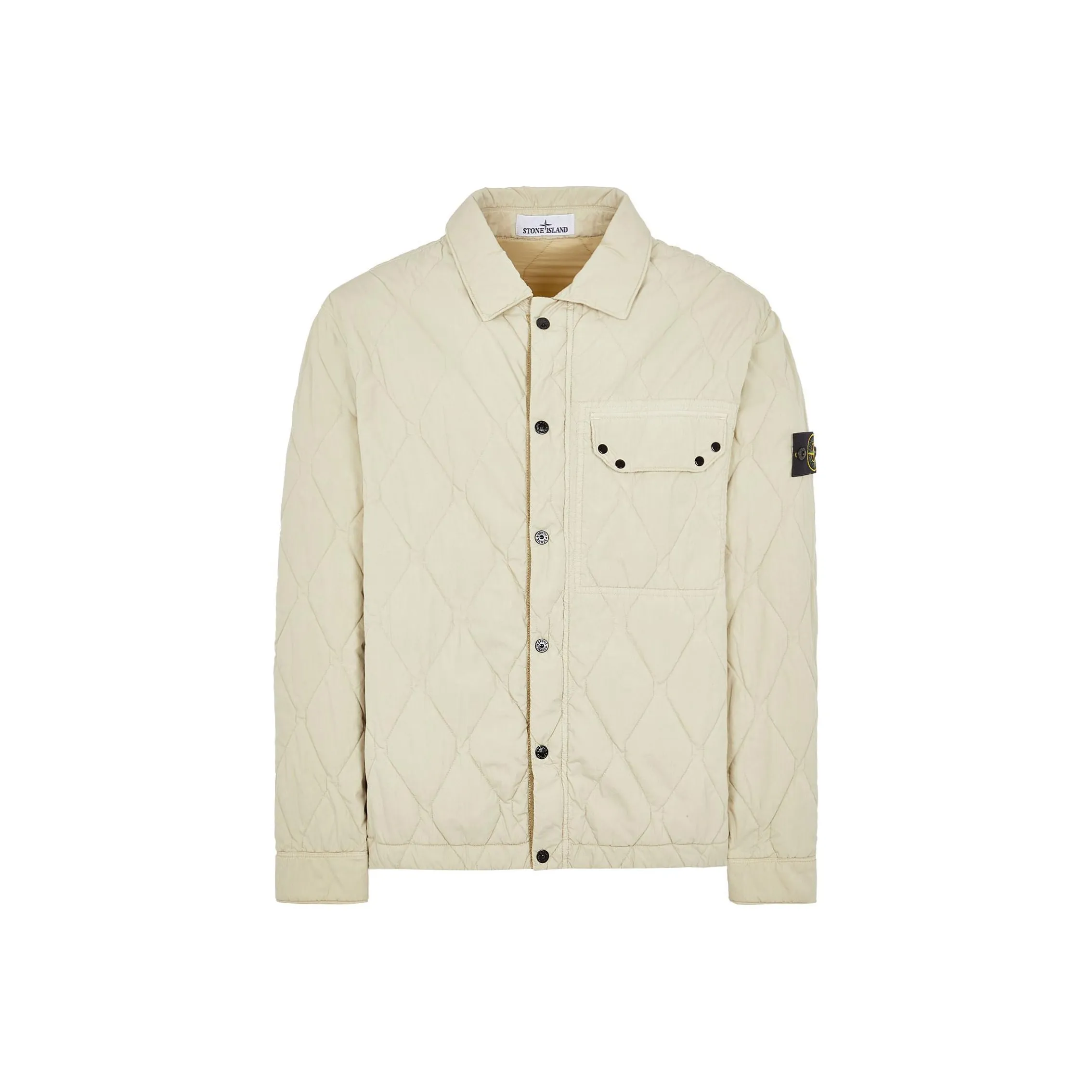 STONE ISLAND Compass badge Quilted Jacket