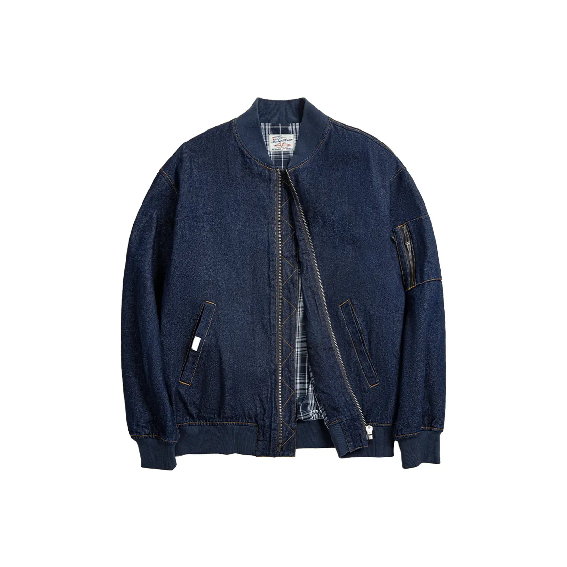 MADEN Jackets Men Denim Blue