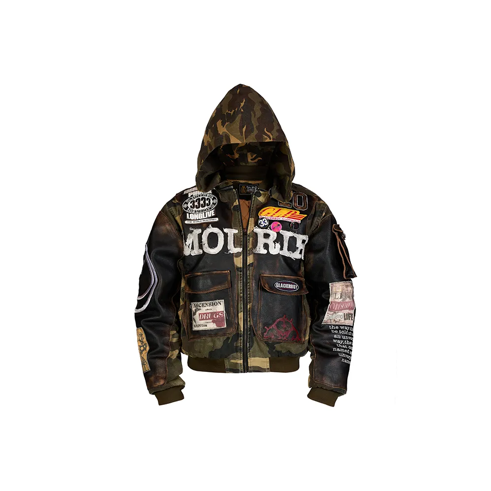 GLACIERBOY AW24 Jackets Coats Men's Camouflage