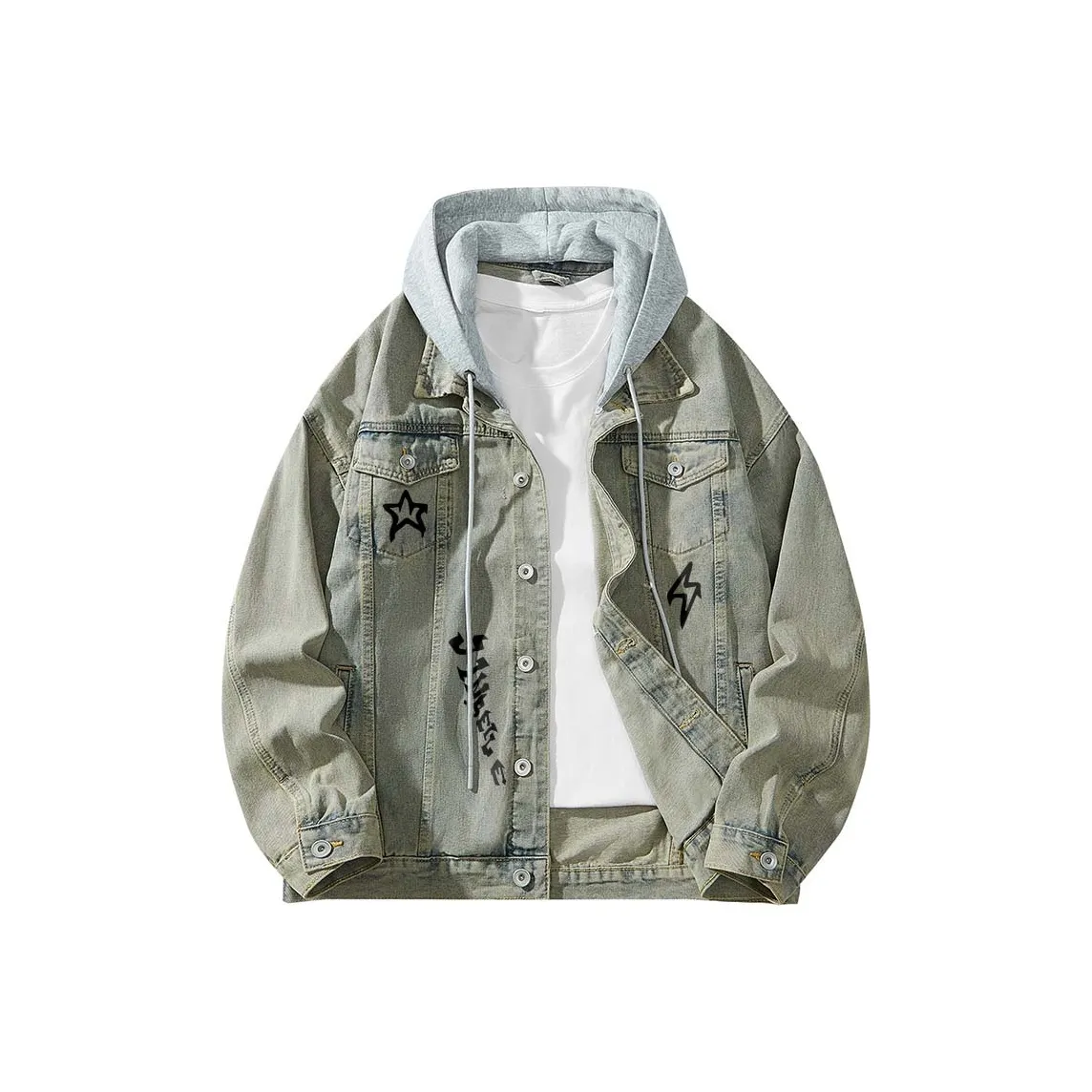 JINBEILE Унисекс Джинсовые Куртки