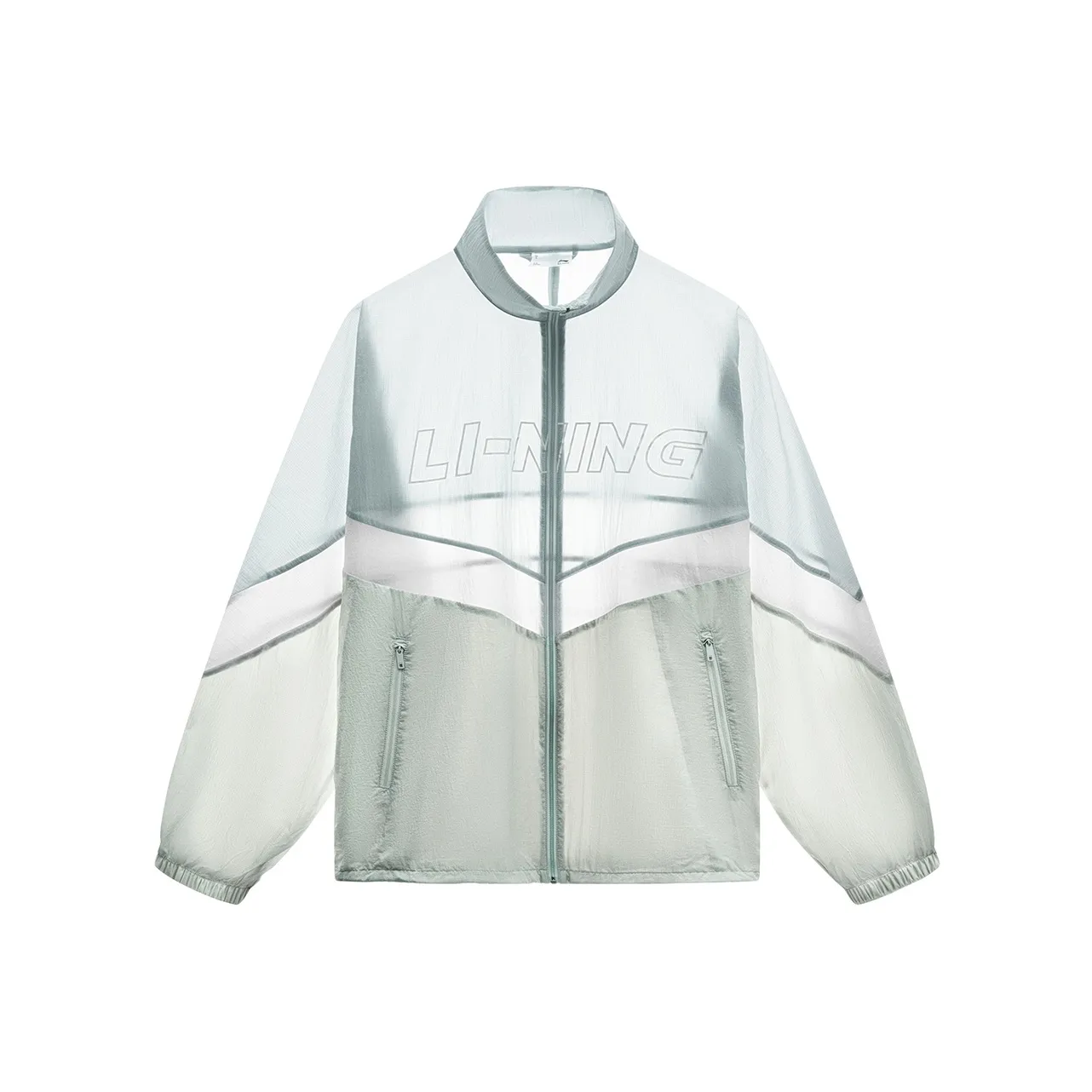 LiNing Sports Life Collection Sun Protection Clothing Unisex Microcrystalline Gray