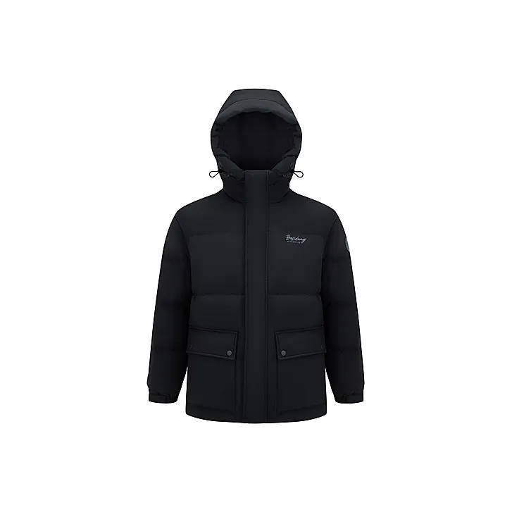 BOSIDENG Letter Aging Down Jackets Men's