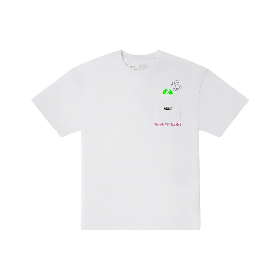 Vans OVERSIZE T Shirt Unisex White