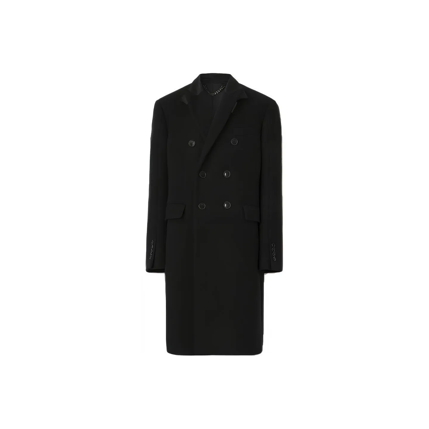 Burberry Coats Men's Black
