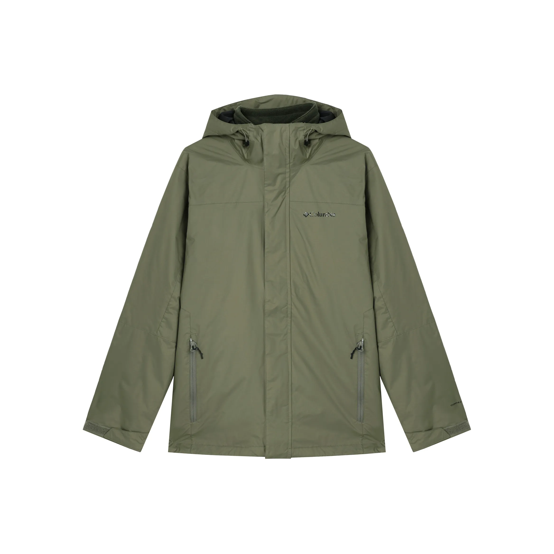 Columbia совместный бренд Hiking Outdoor Поход Водонепроницаемый Ветрозащитный Термический Водоотталкивающий Ветровка Мужской Зеленый