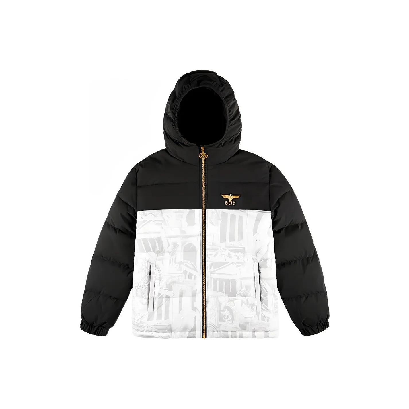 Boy London FW22 Пуховик Унисекс Белый