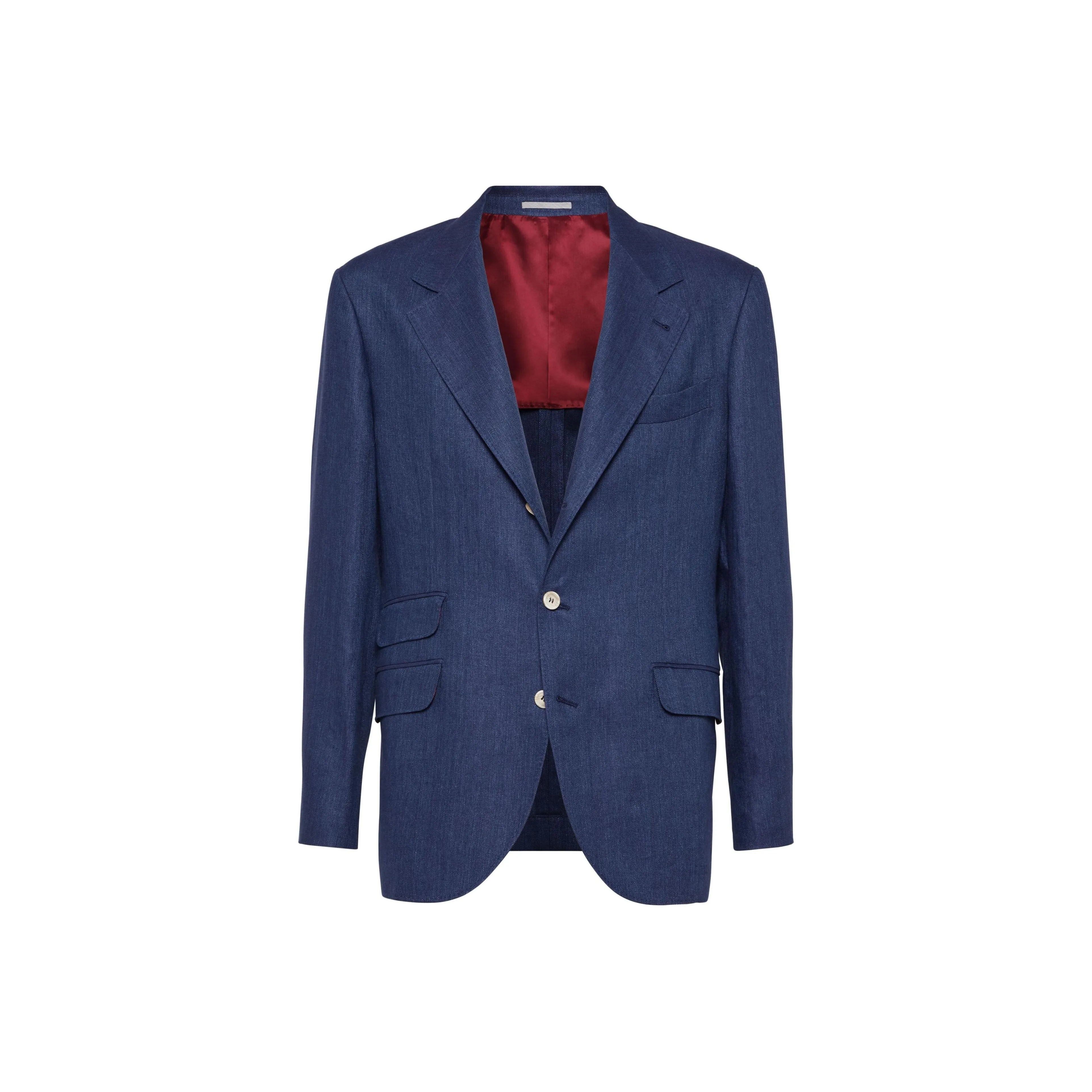 Brunello Cucinelli Business Suits Men Blue