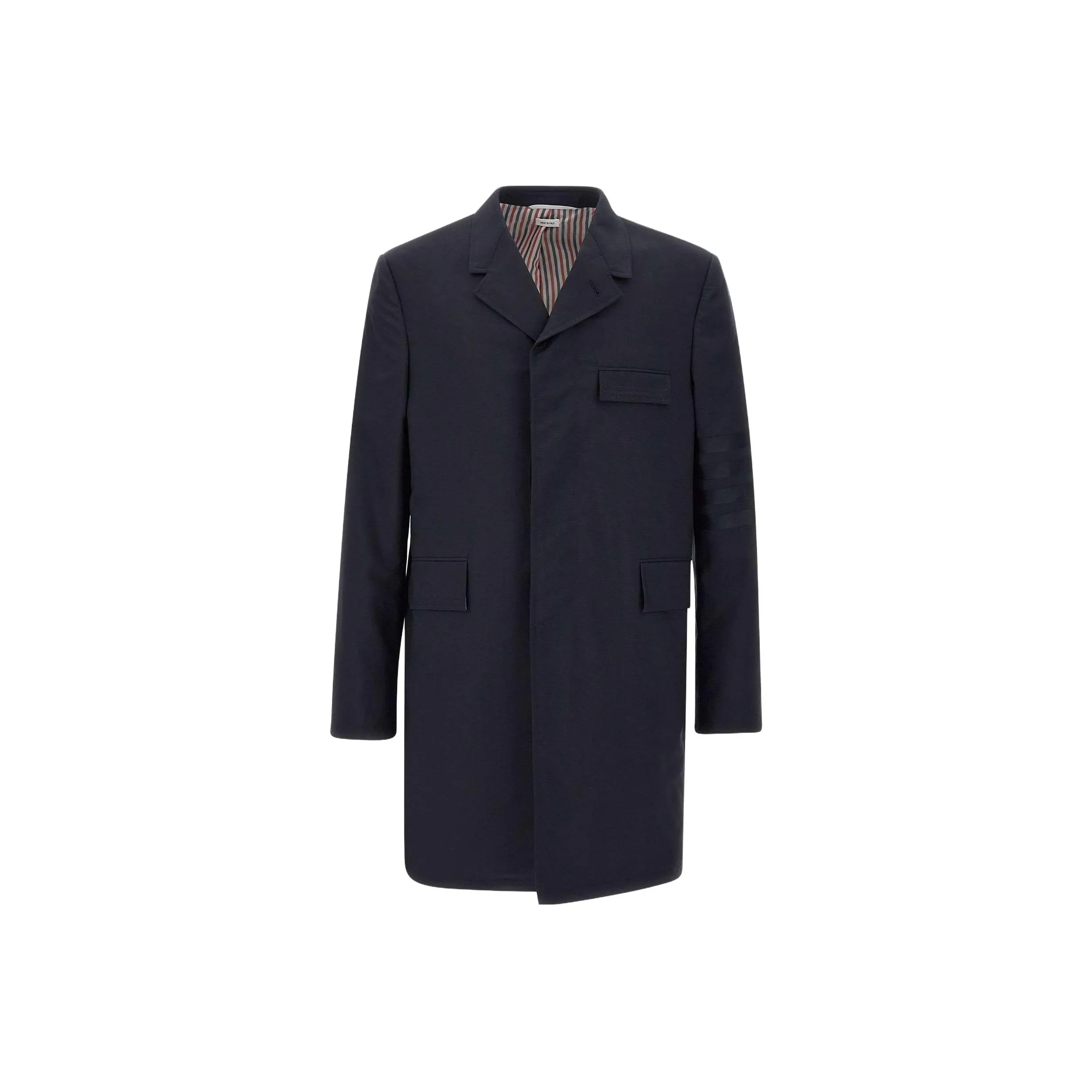 THOM BROWNE Coats Men's Marine Blue