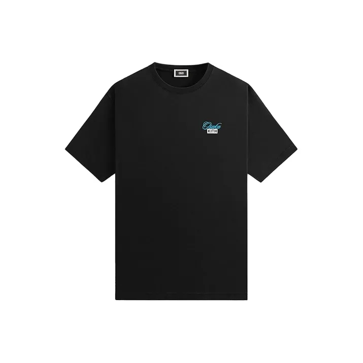 KITH Collaboration Мужская Черная T-Рубашка