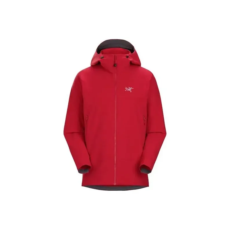 Arcteryx BETA Waterproof, Windproof, UV Protection, Breathable, Abrasion Resistant Windbreaker Jacket Men's Vintage Red