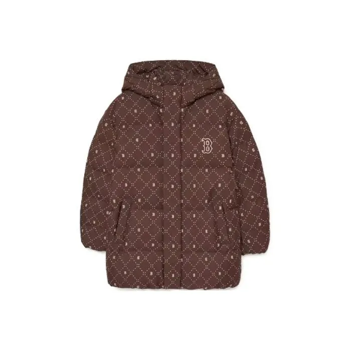 MLB New York Yankees FW23 Down Jacket Unisex Dark Brown