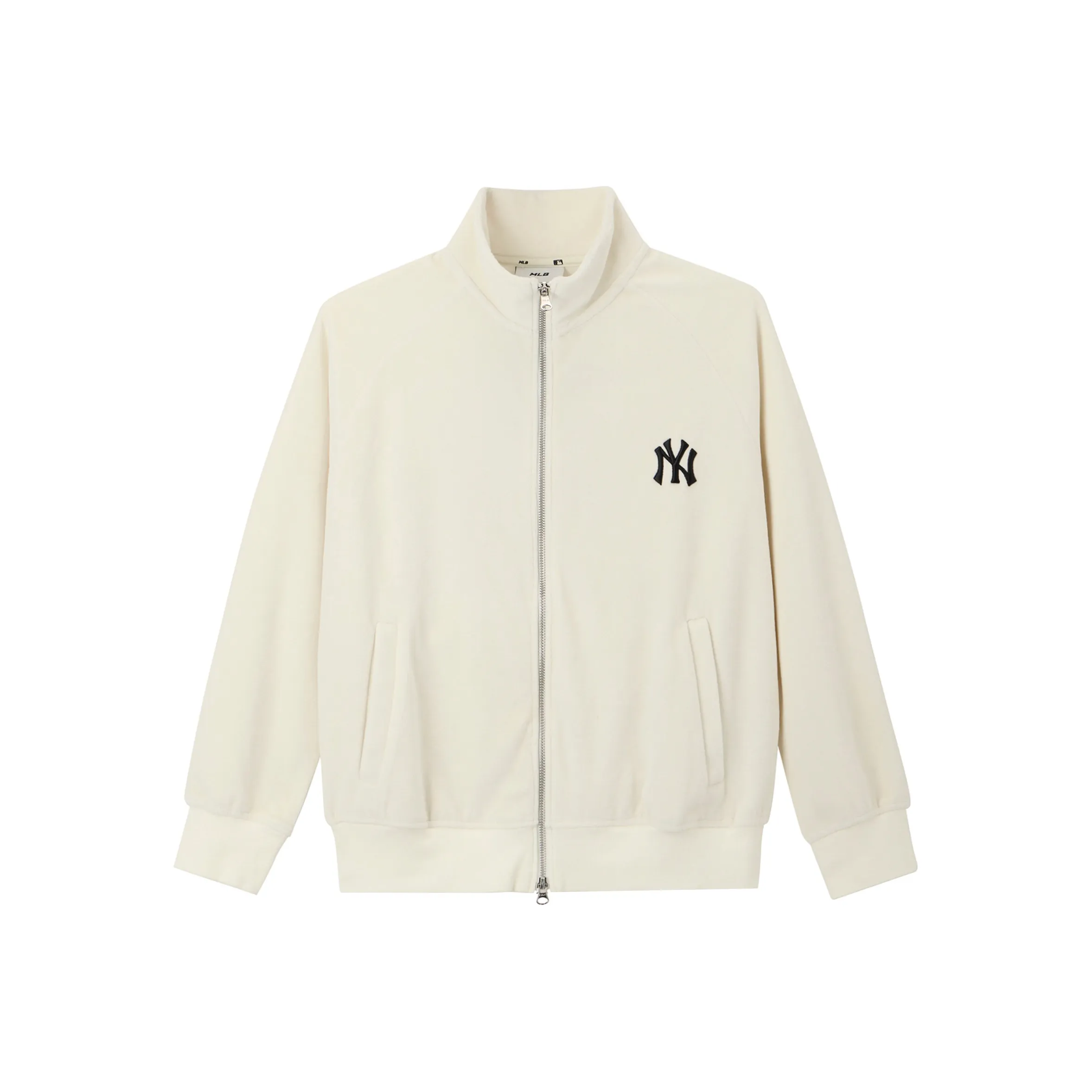 MLB Нью-Йорк Янкис Белая унисекс бархатная куртка