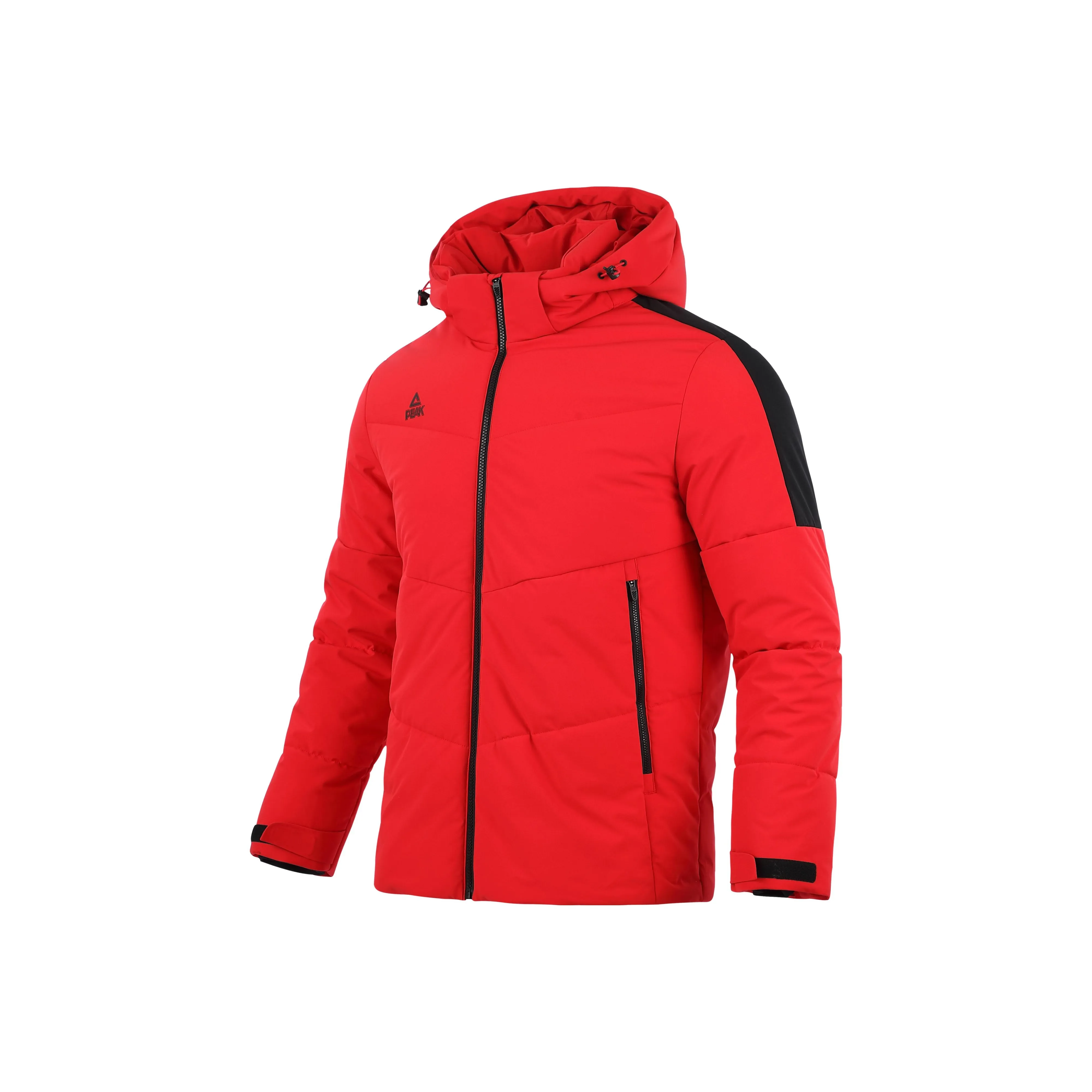 PEAK Темно-красный Мужской пуховик
