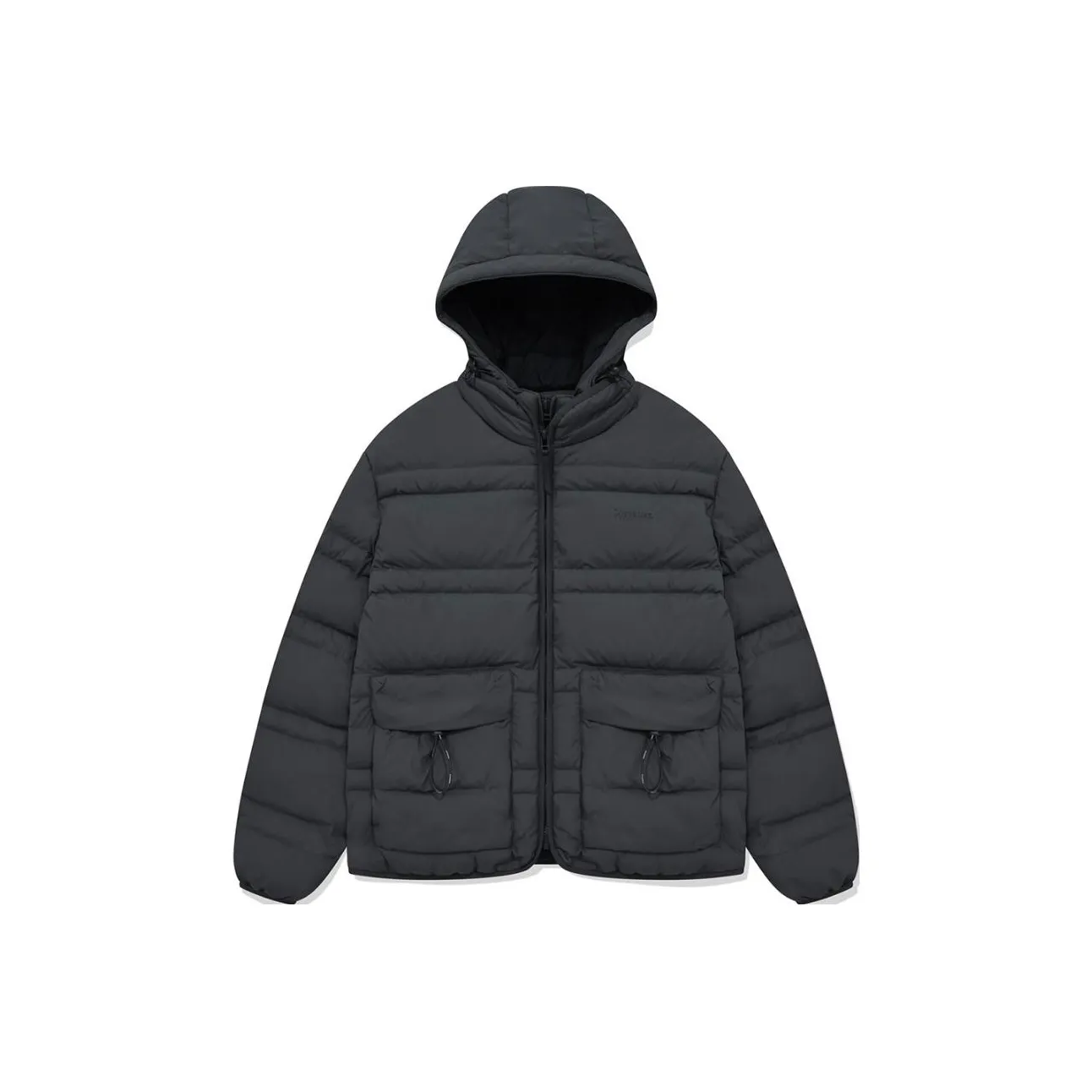 COVERNAT Пуховик Мужской Угольный Серый