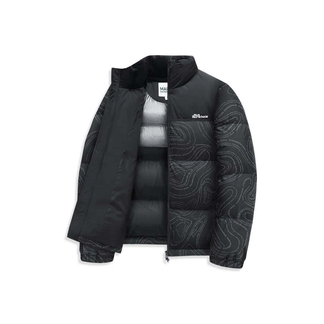 FAIRWHALE Пуховик Мужской Черный