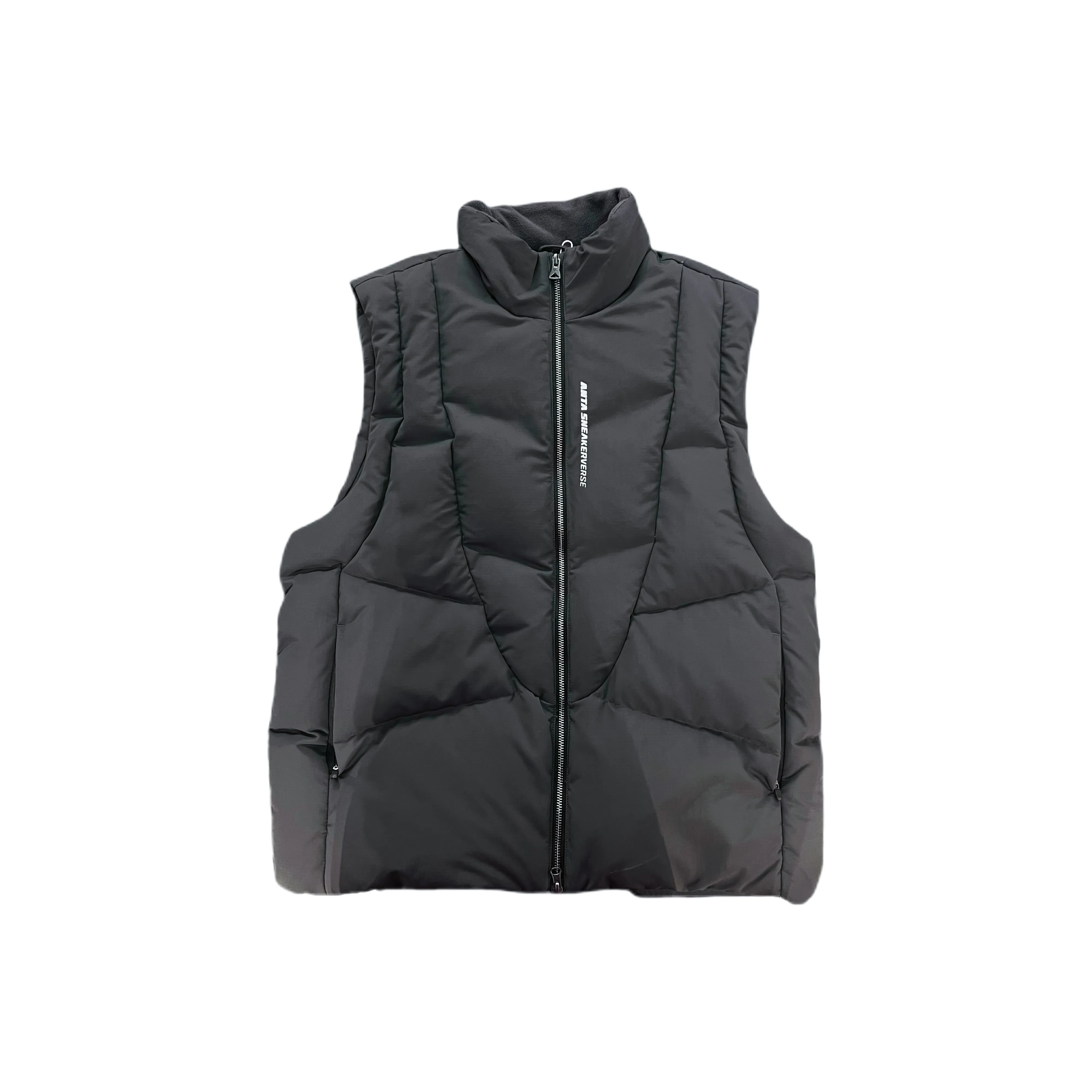 ANTA SNEAKERVERSE Жилет Унисекс Дымчатый Черный Серый