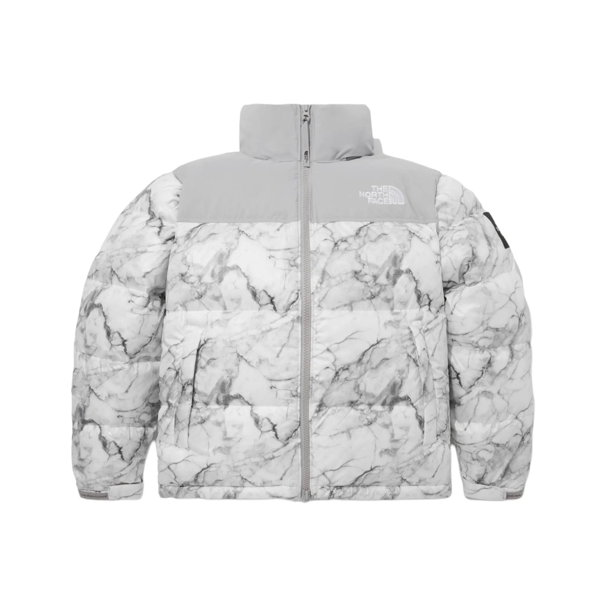 THE NORTH FACE Nuptse FW23 Пуховик Зимний Унисекс Серый