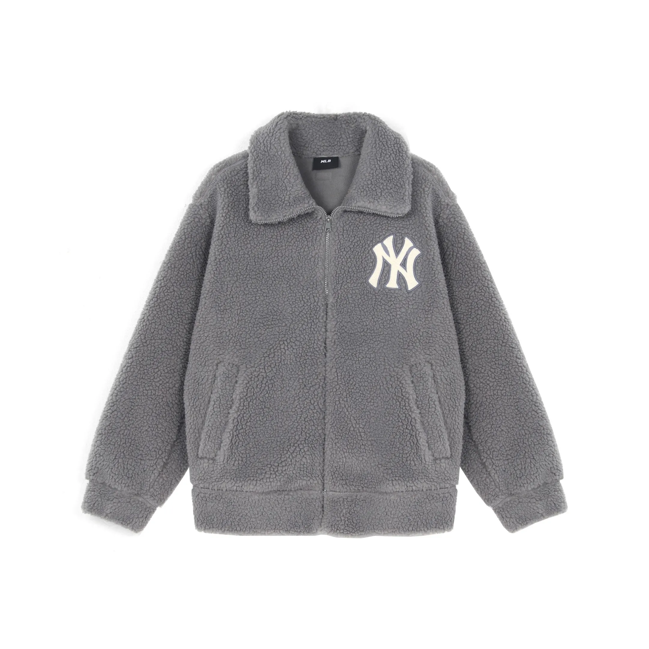 MLB New York Yankees Velvet Jackets Unisex Charcoal Black
