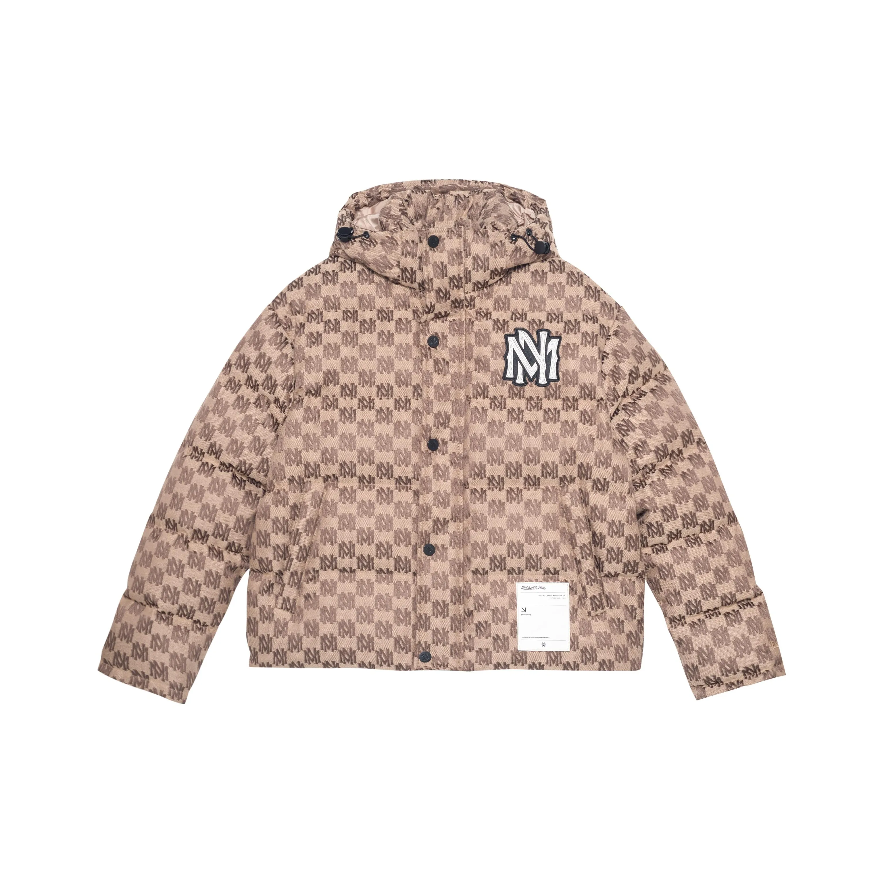 Mitchell Ness Down Jackets Men Brown
