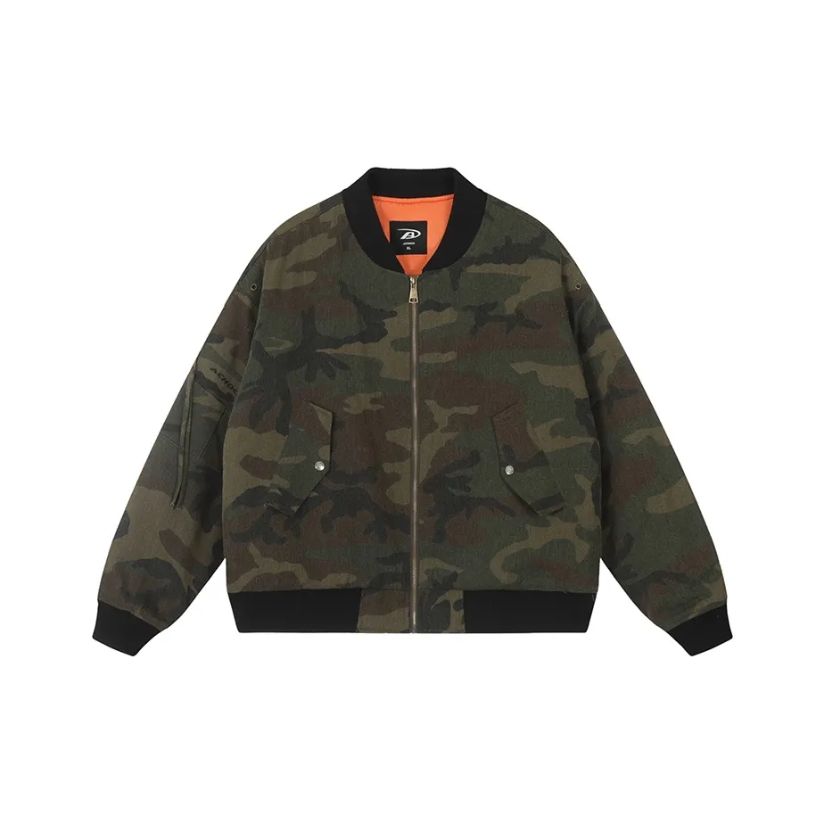 A Chock Куртки Пальто Унисекс Камуфляж