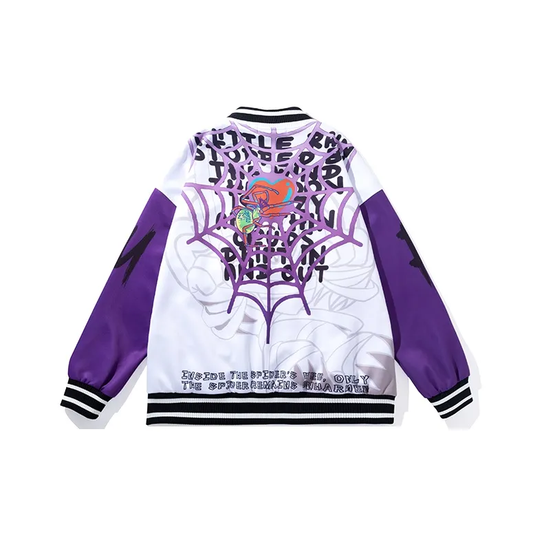 FireMonkey Бейсбольная куртка Унисекс Белый