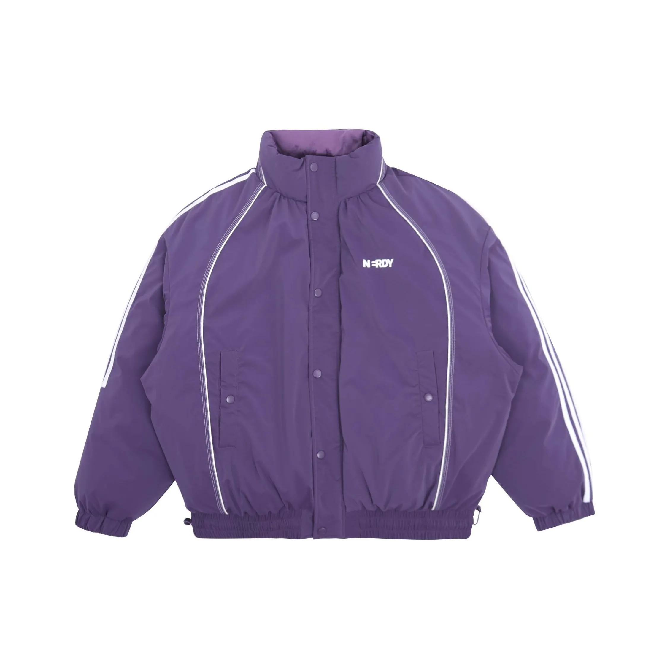 Nerdy Темно-фиолетовый Унисекс Пуховики