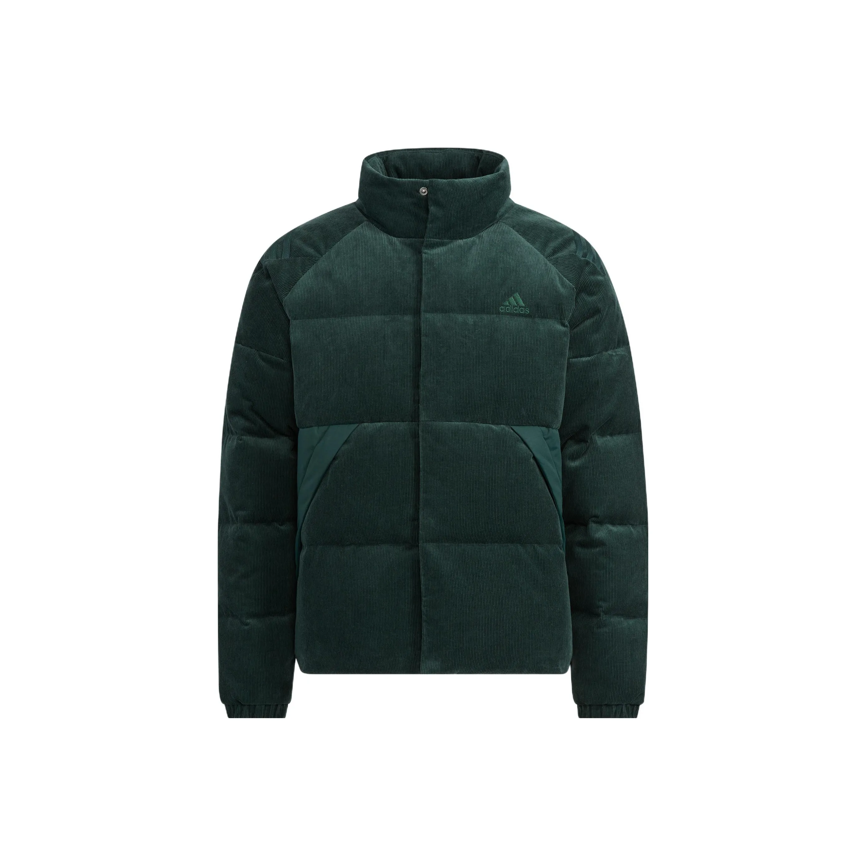 Adidas Вельвет Пуховик Стандарт Мужской Зеленый